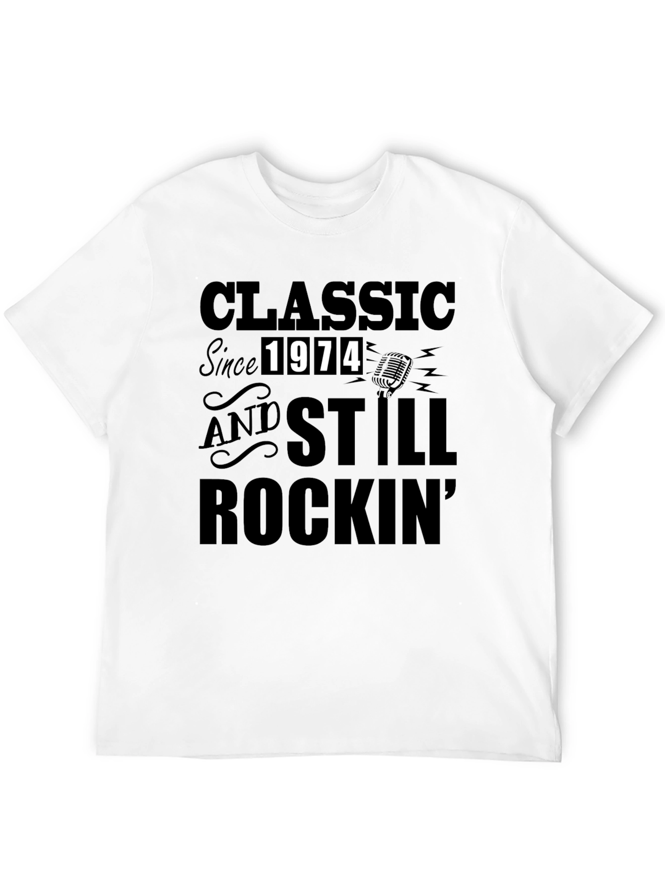 Classic Since 1974 Rockin T-Shirt