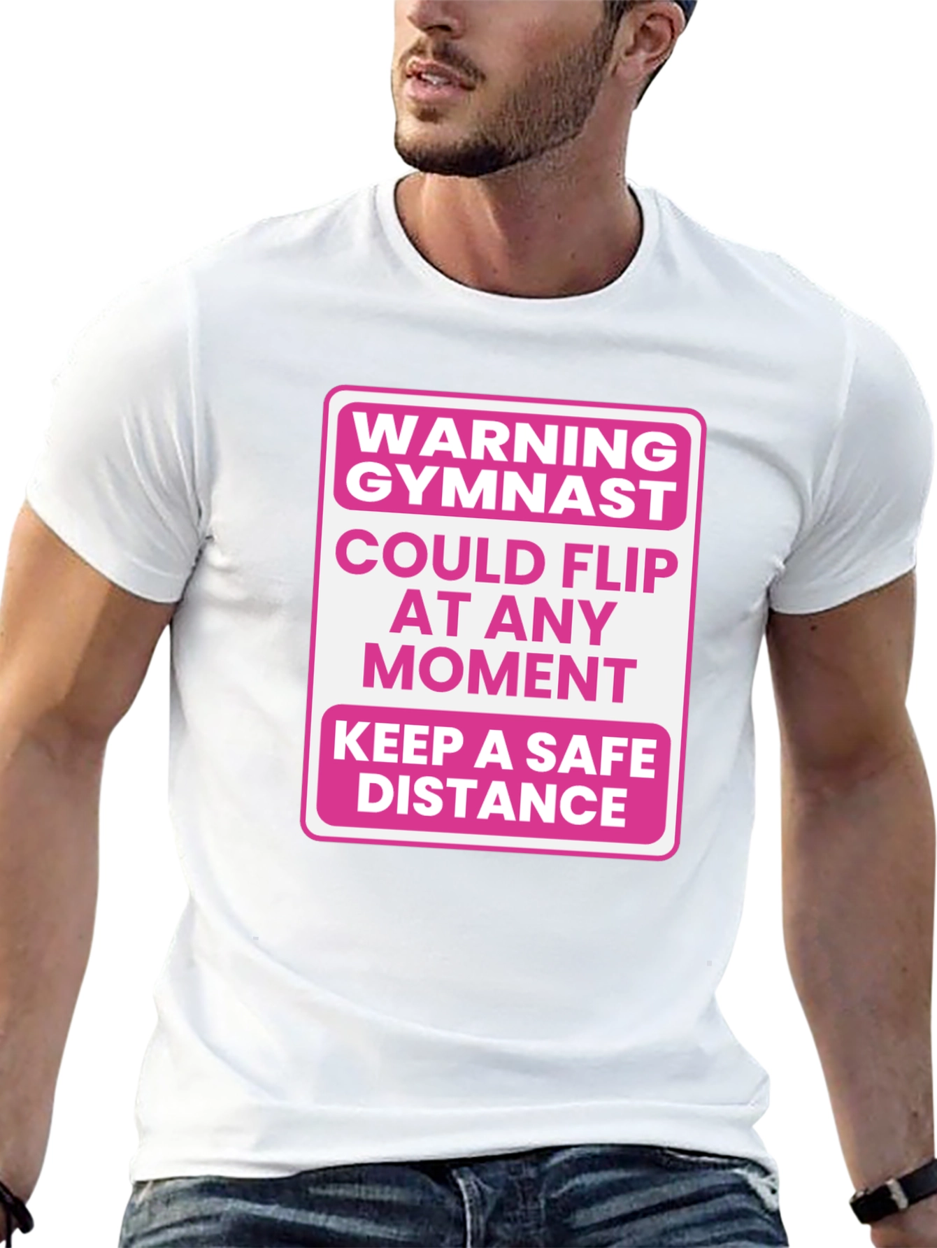 Gymnast Warning T-Shirt - Could Flip At Any Moment!