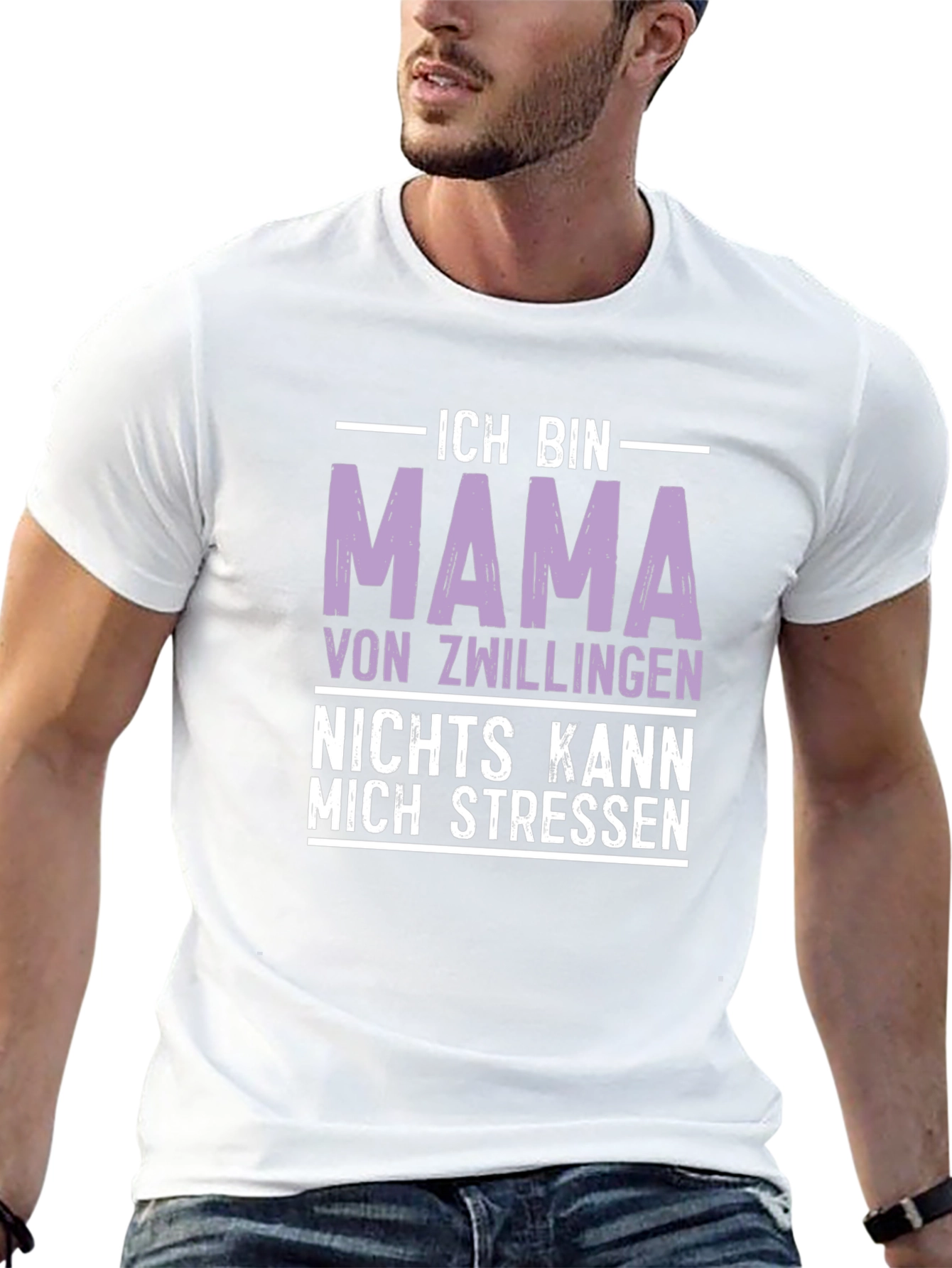 Mama of Twins T-Shirt - Nothing Stresses Me!