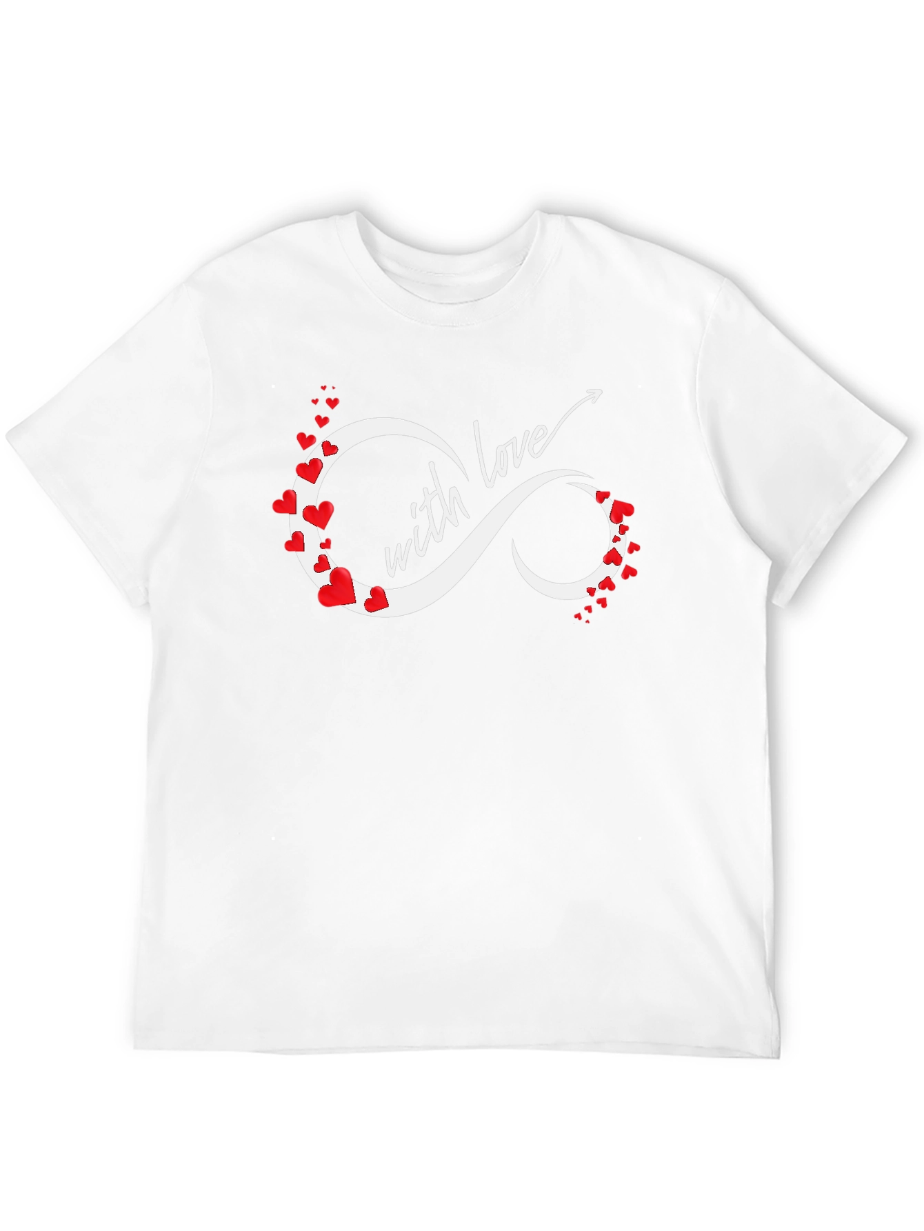Love Infinity Heart Graphic Tee