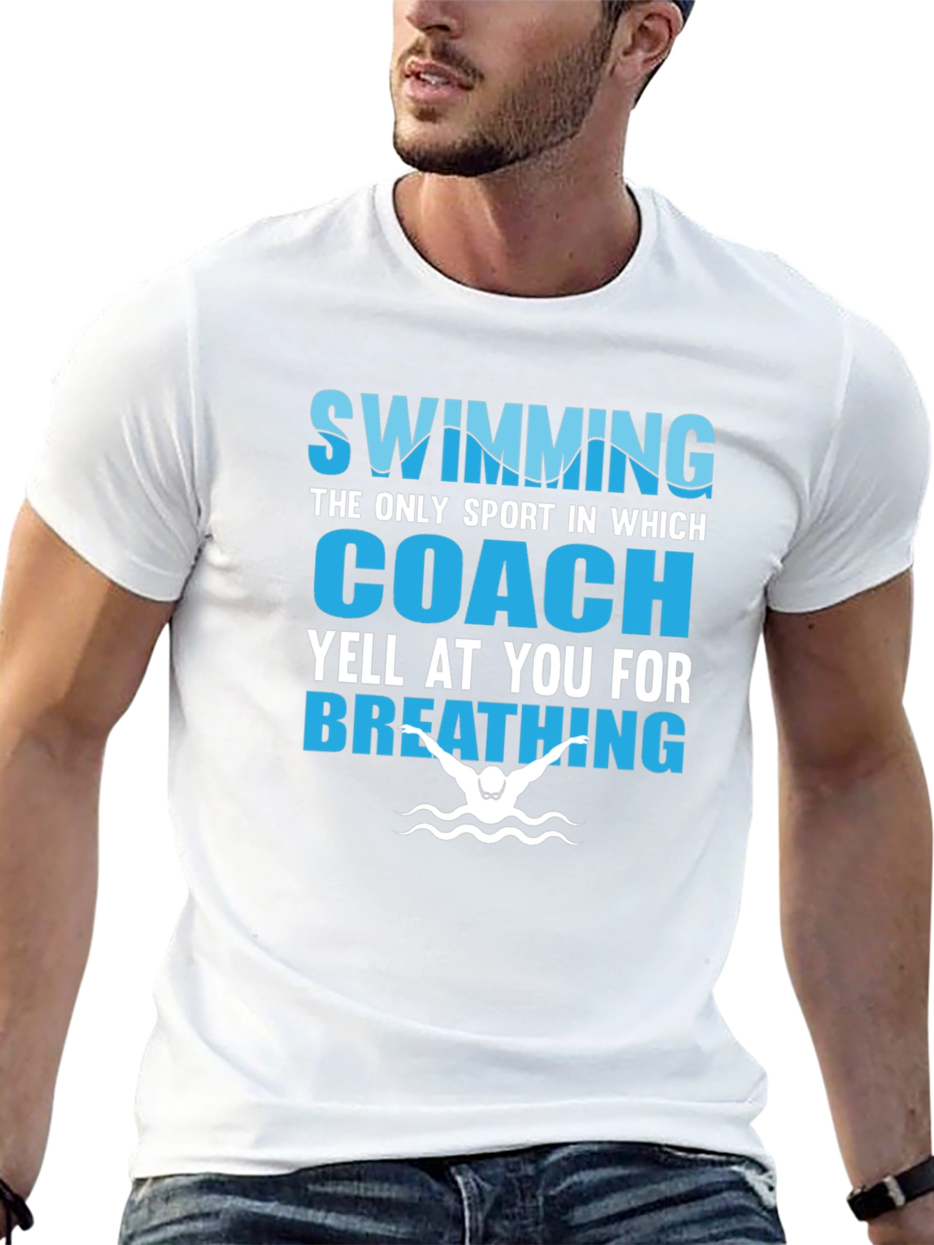 Swimming Coach Yell At You T-Shirt