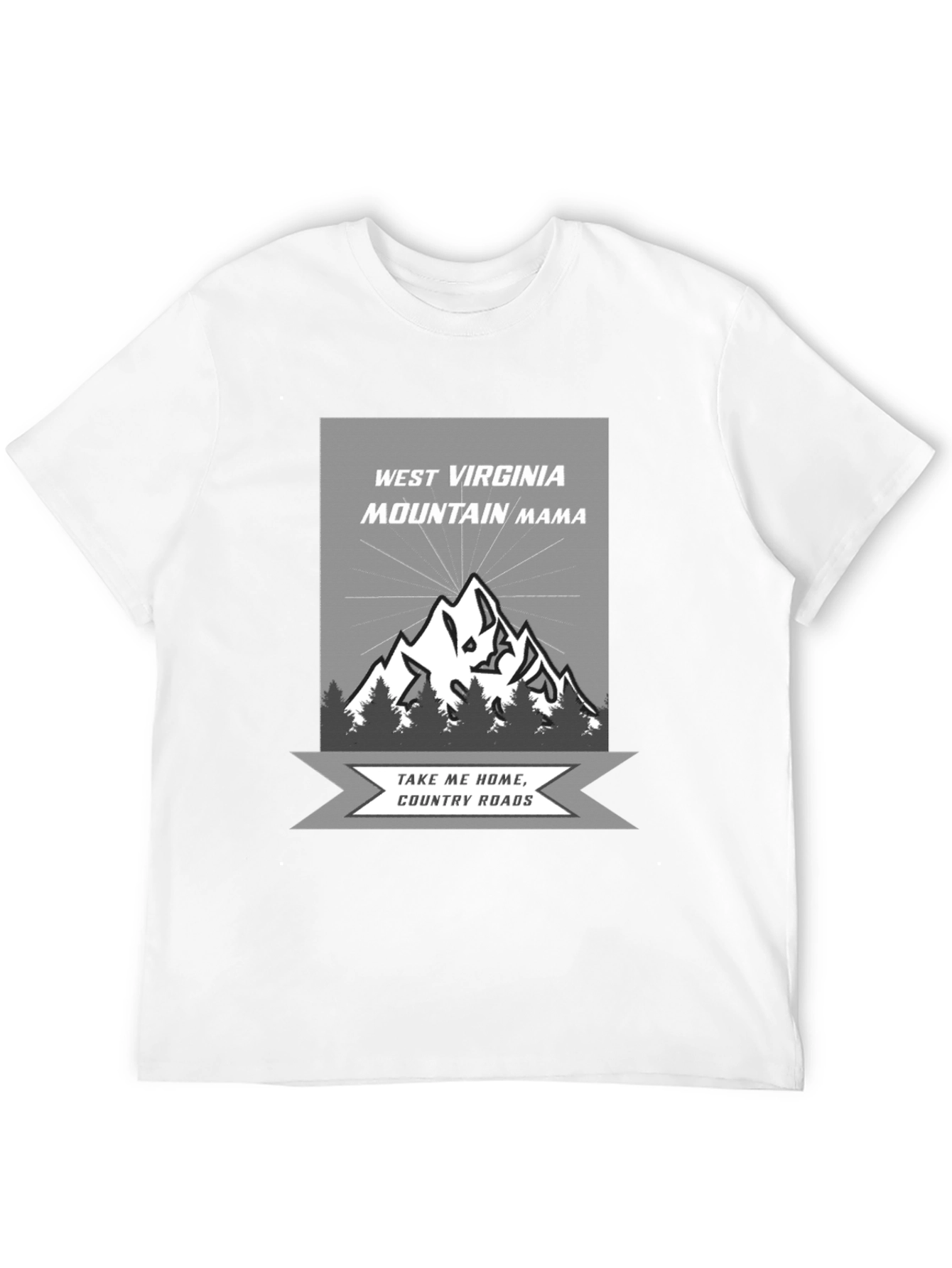 West Virginia Mountain Mama Graphic Tee