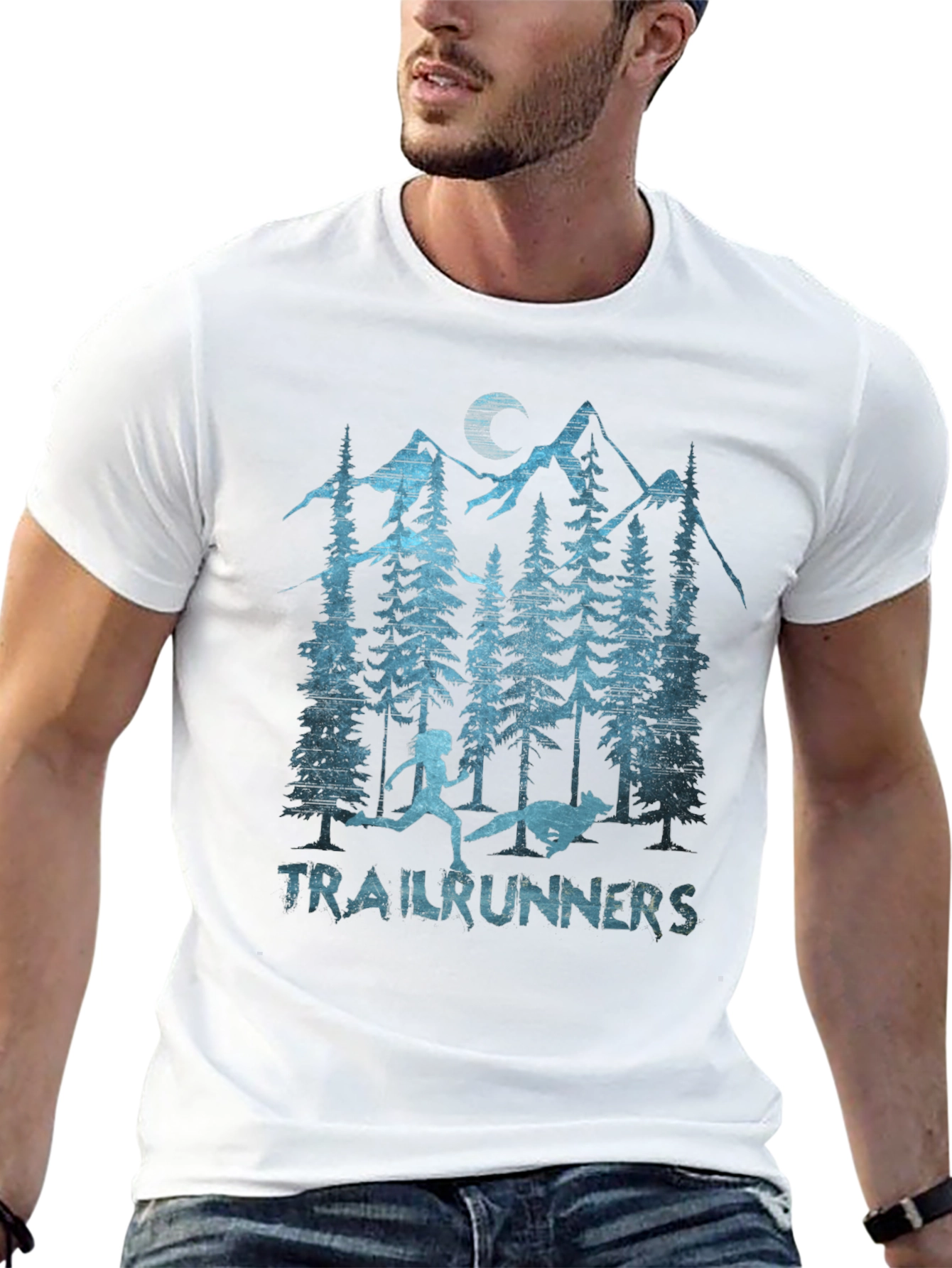 Trailrunners Graphic Tee - Mens Black T-Shirt
