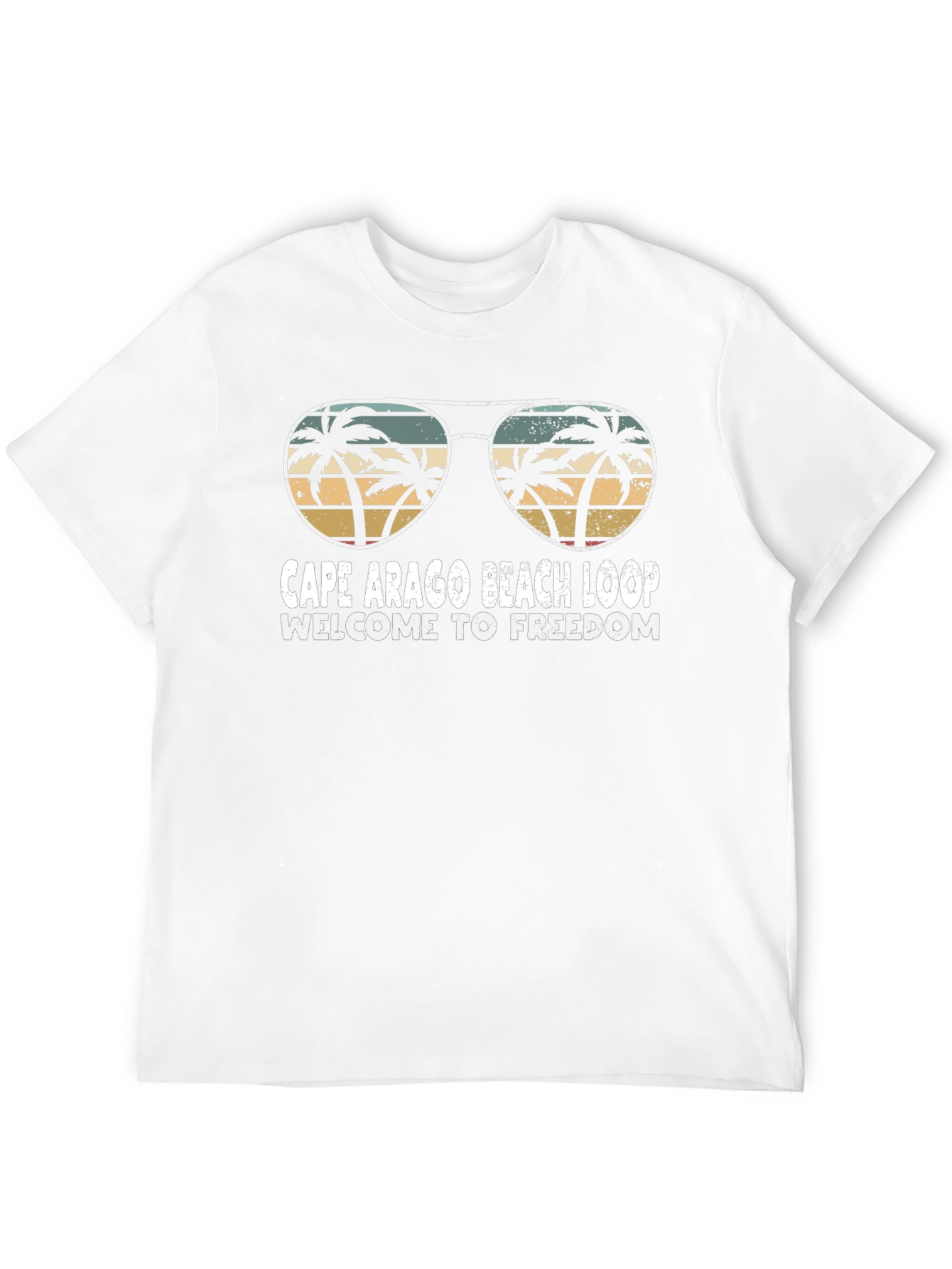 Cape Arago Beach Loop Graphic T-Shirt