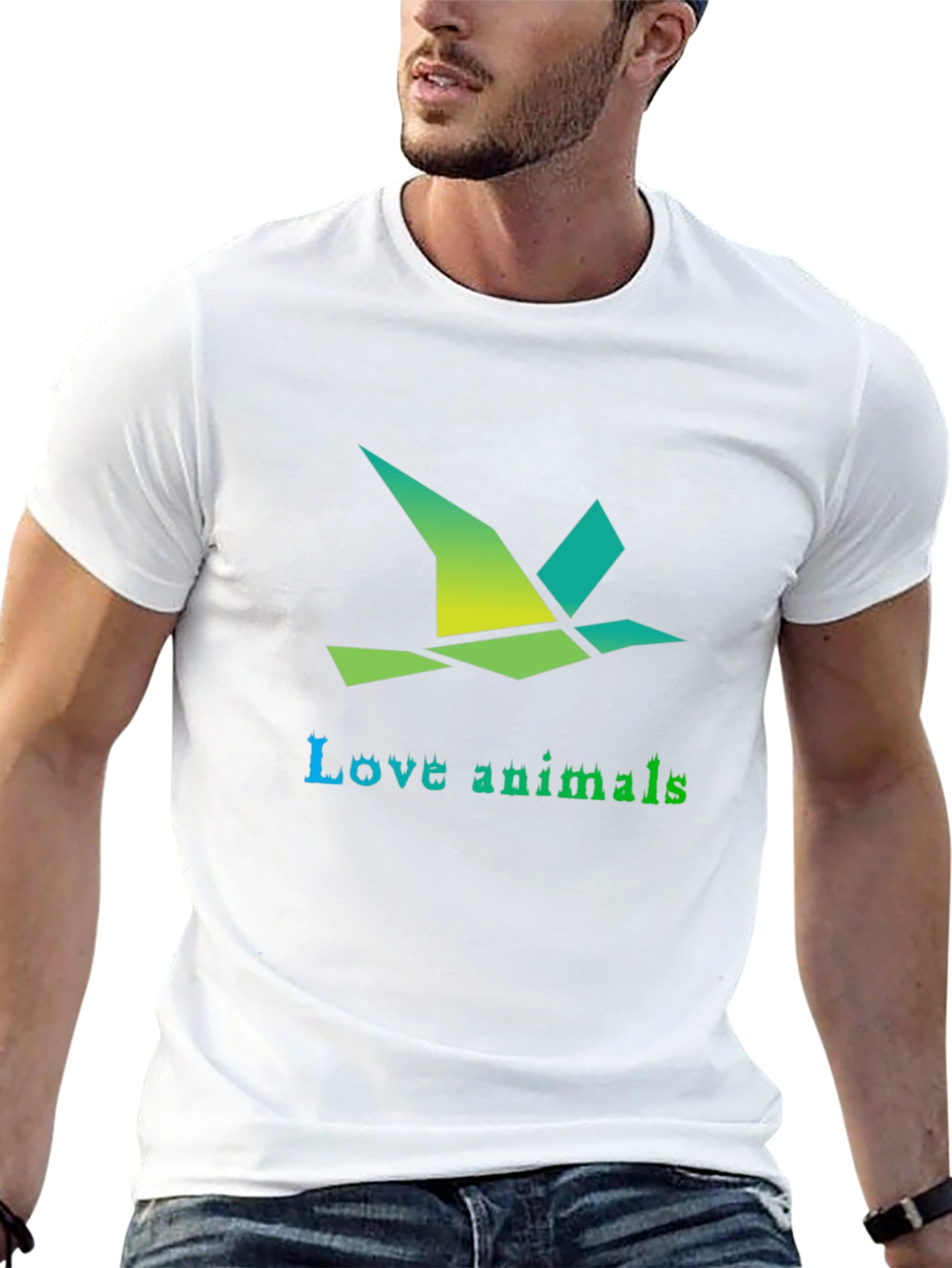 Love Animals Graphic T-Shirt