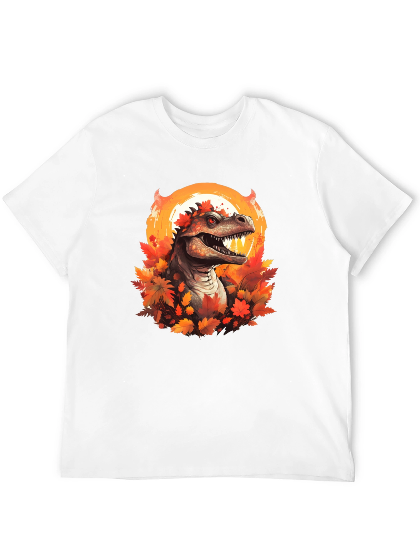 Dinosaur in Autumn T-Shirt