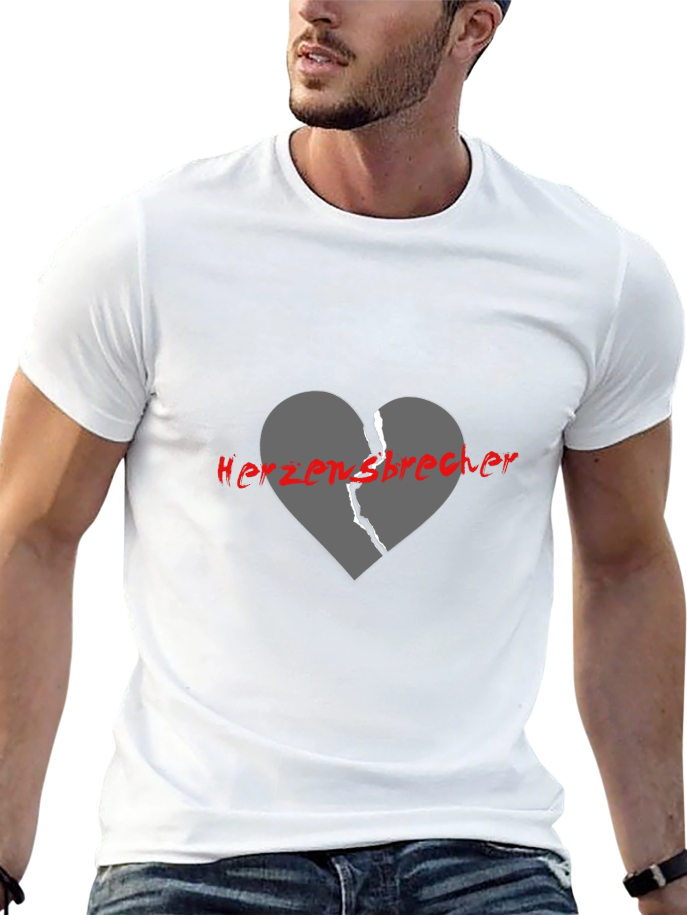 Heartbreaker T-Shirt - Graphic Print Tee