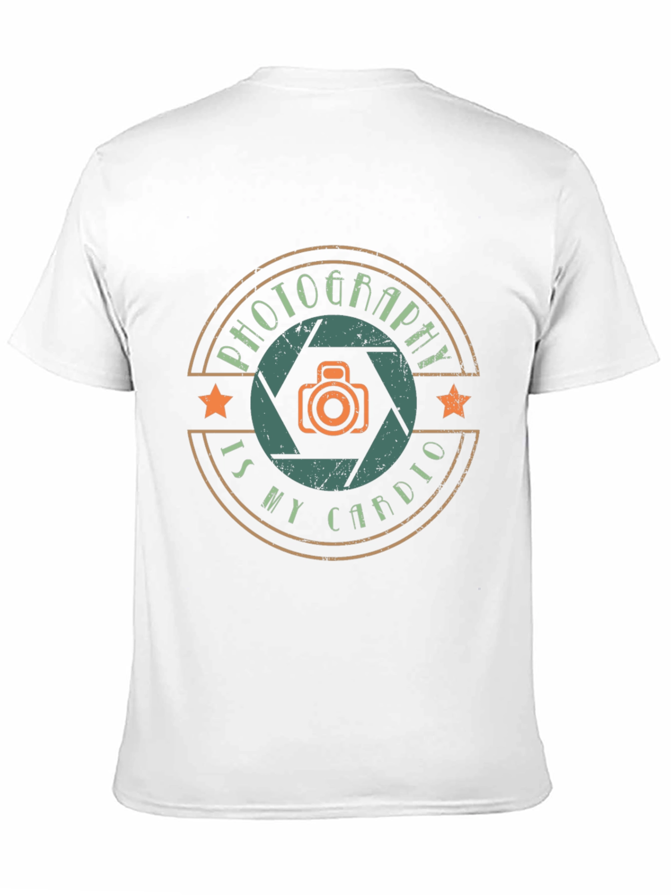 Photography Is My Cardio Black T-Shirt