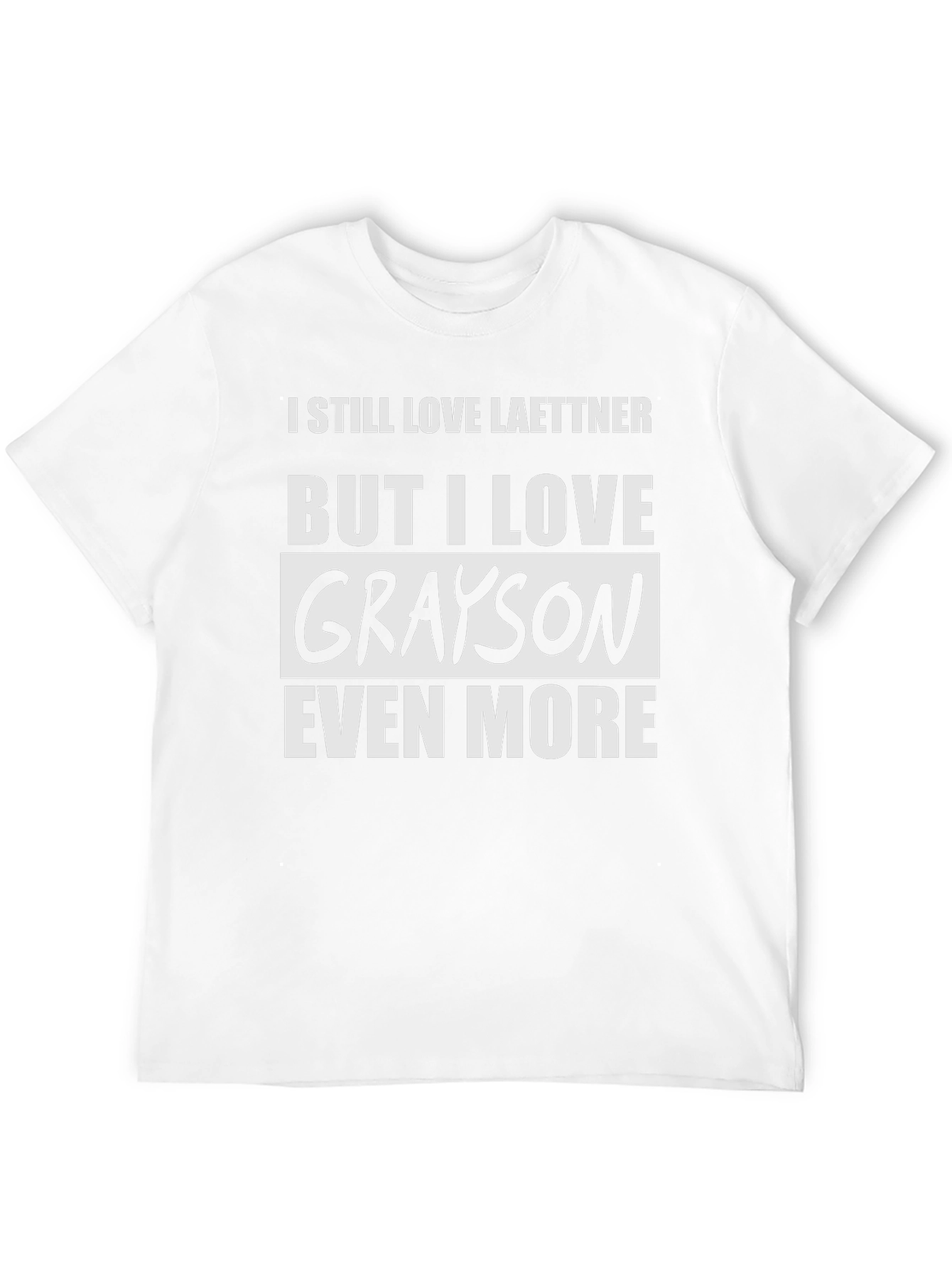 I Love Laettner Grayson T-Shirt