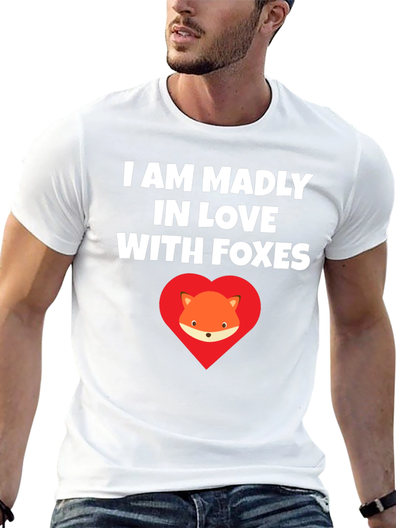 I Love Foxes Graphic T-Shirt