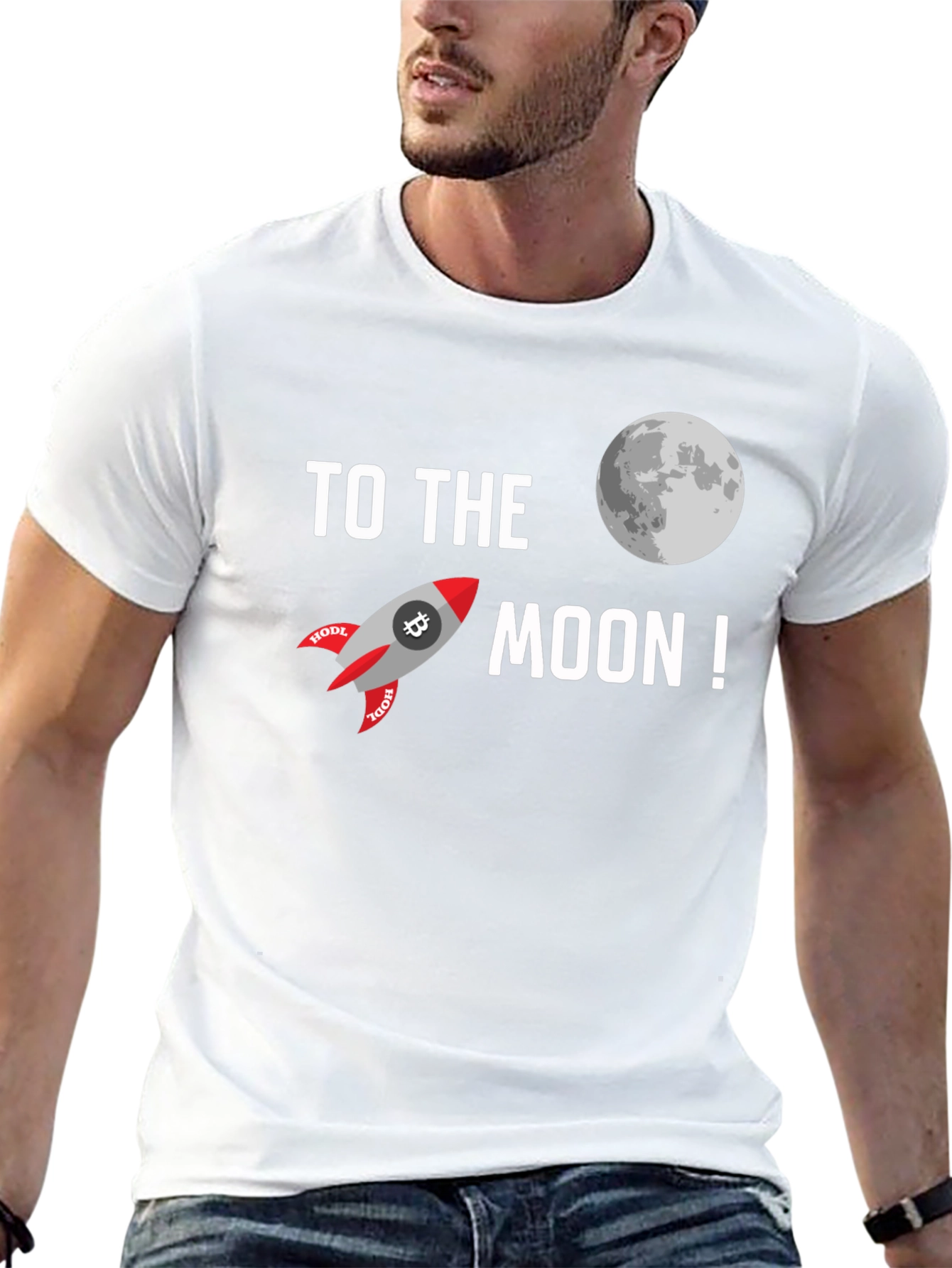 Bitcoin HODL To The Moon T-Shirt