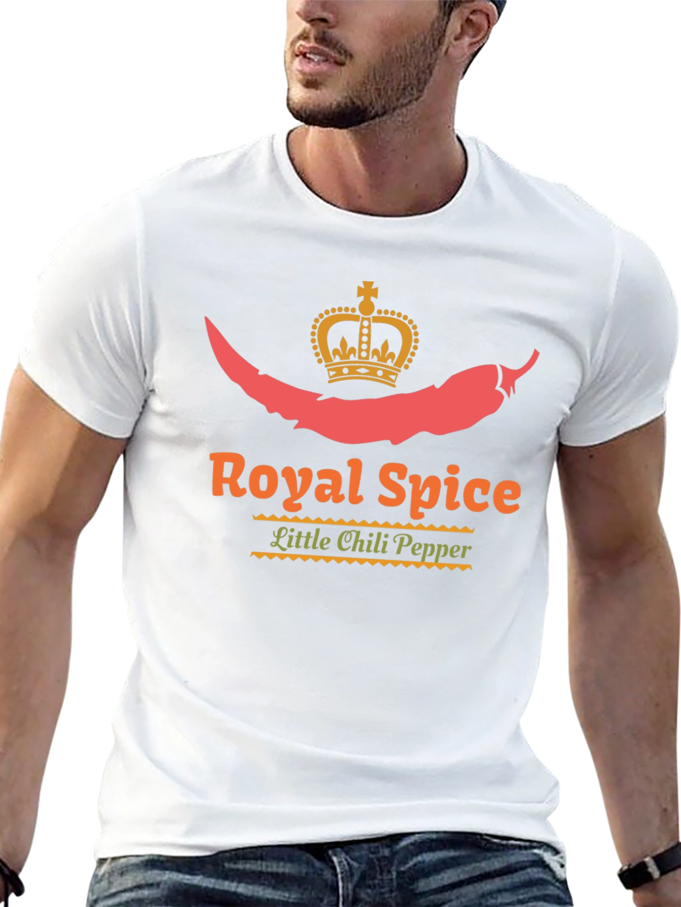 Royal Spice Chili Pepper Graphic Tee