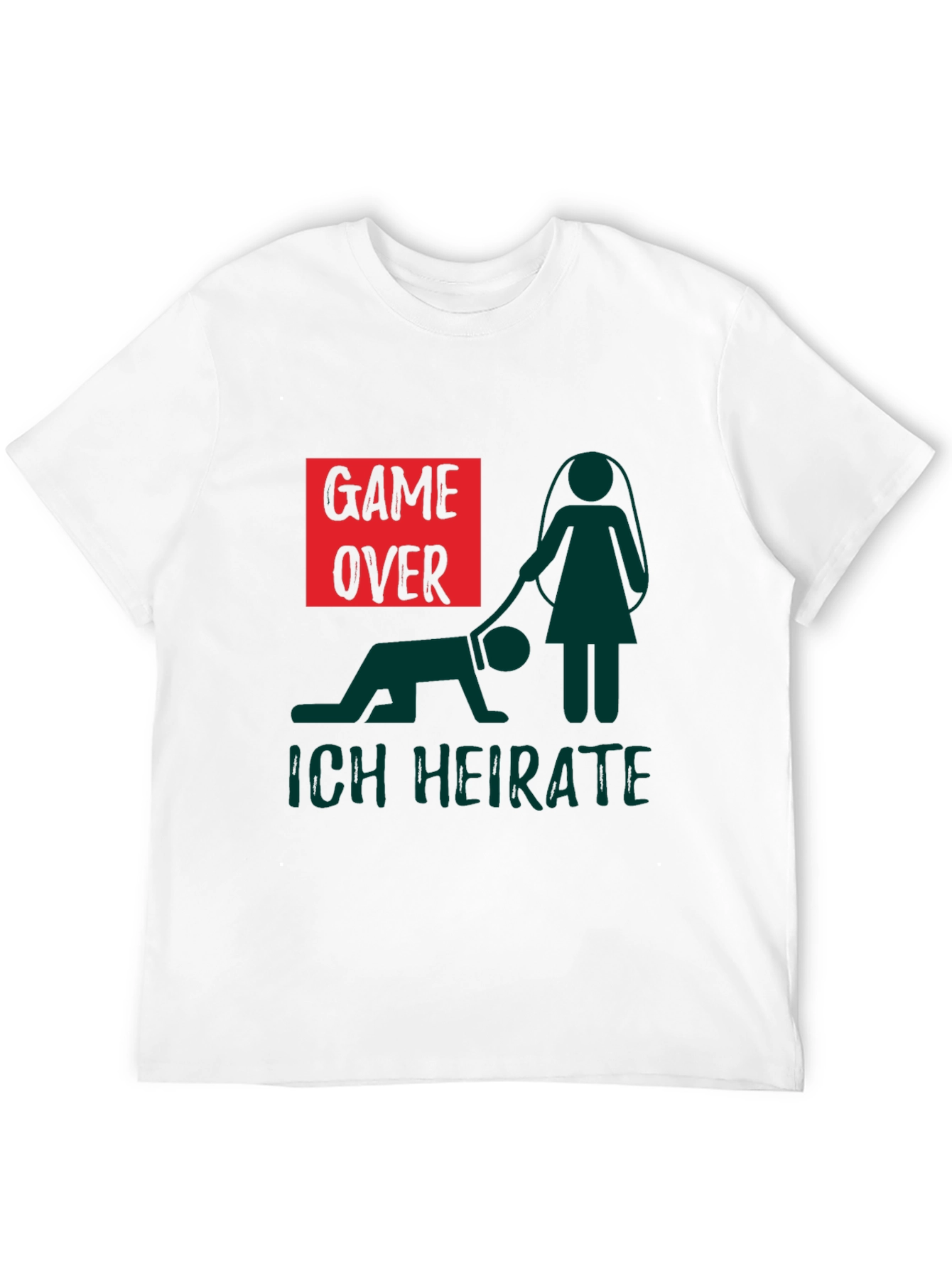 Game Over Groom T-Shirt - Funny Wedding Tee