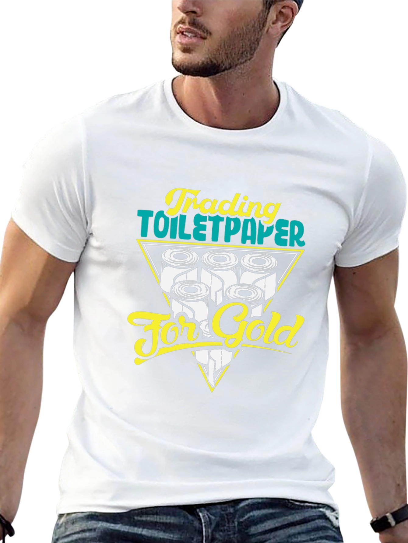 Trading Toilet Paper for Gold Graphic Tee