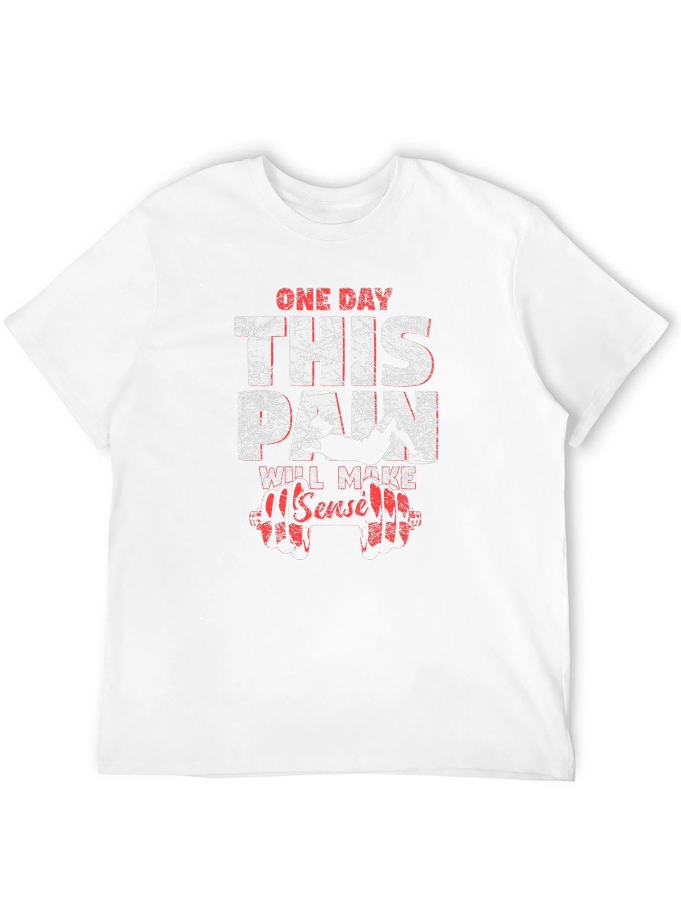 Motivational Workout Graphic T-Shirt
