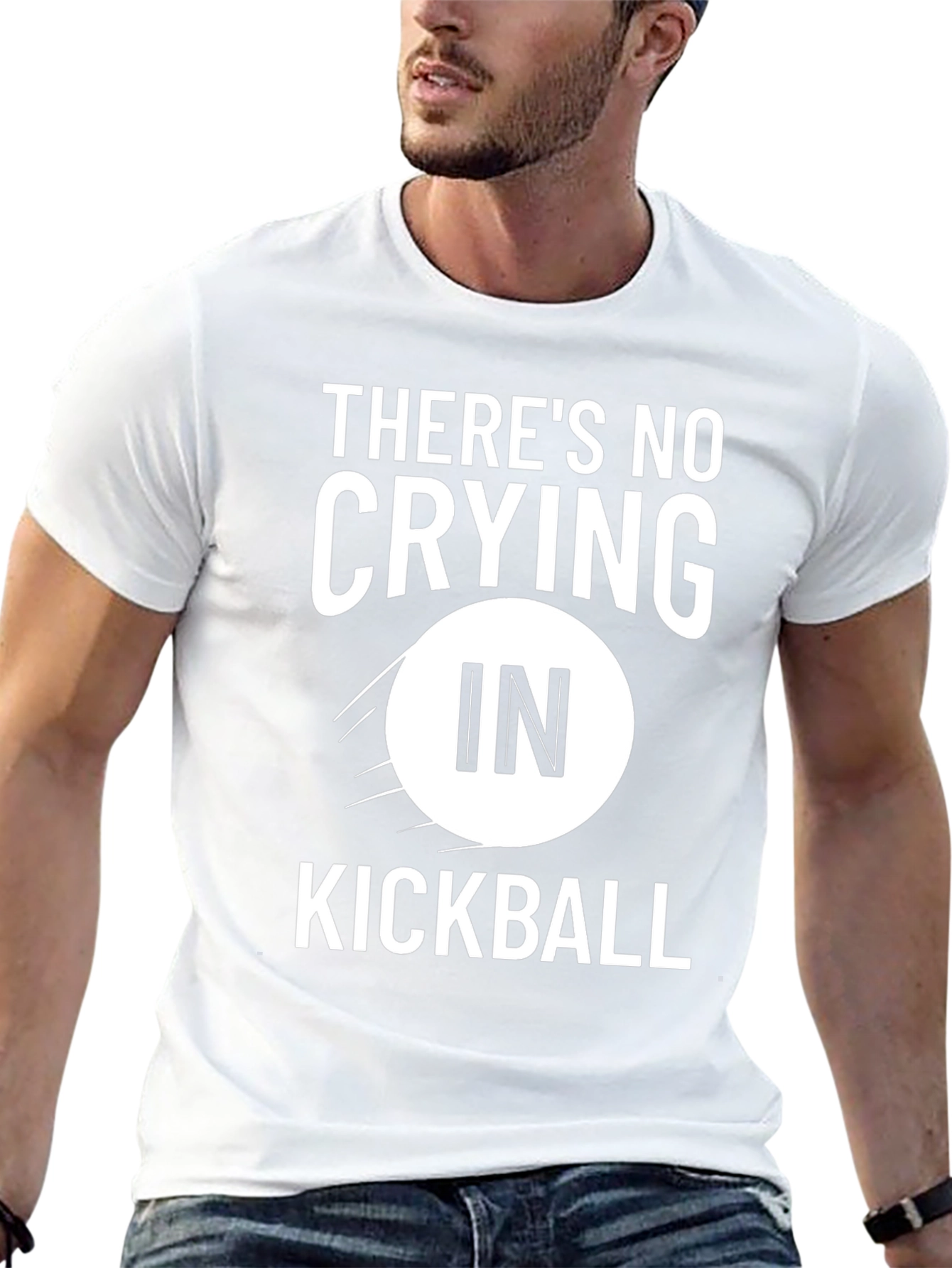 Theres No Crying in Kickball T-Shirt