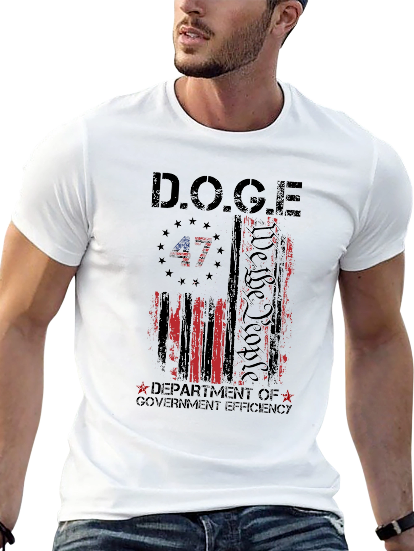 D.O.G.E. Department of Government Efficiency Graphic Tee