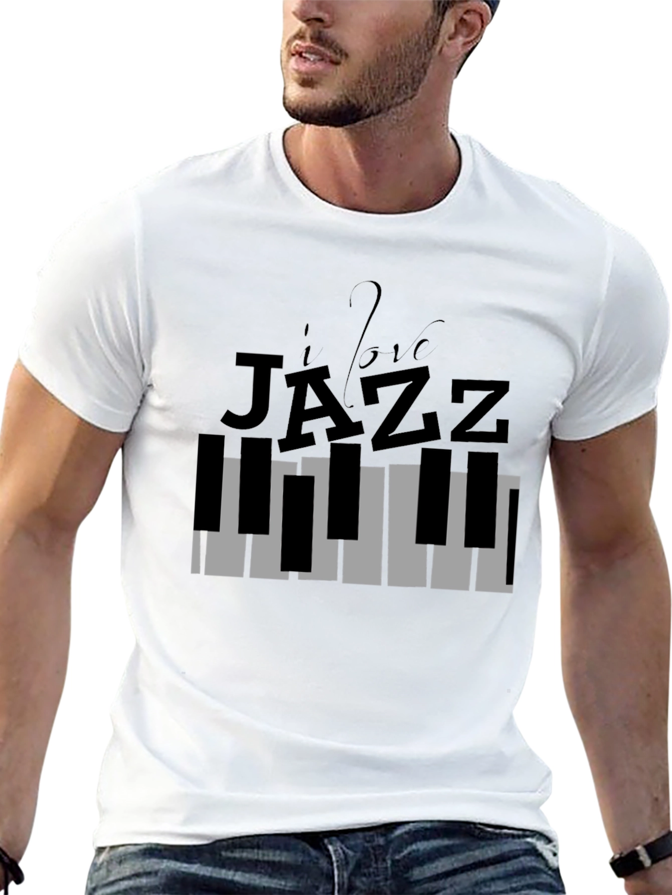 Jazz Piano T-Shirt - Music Lover Tee