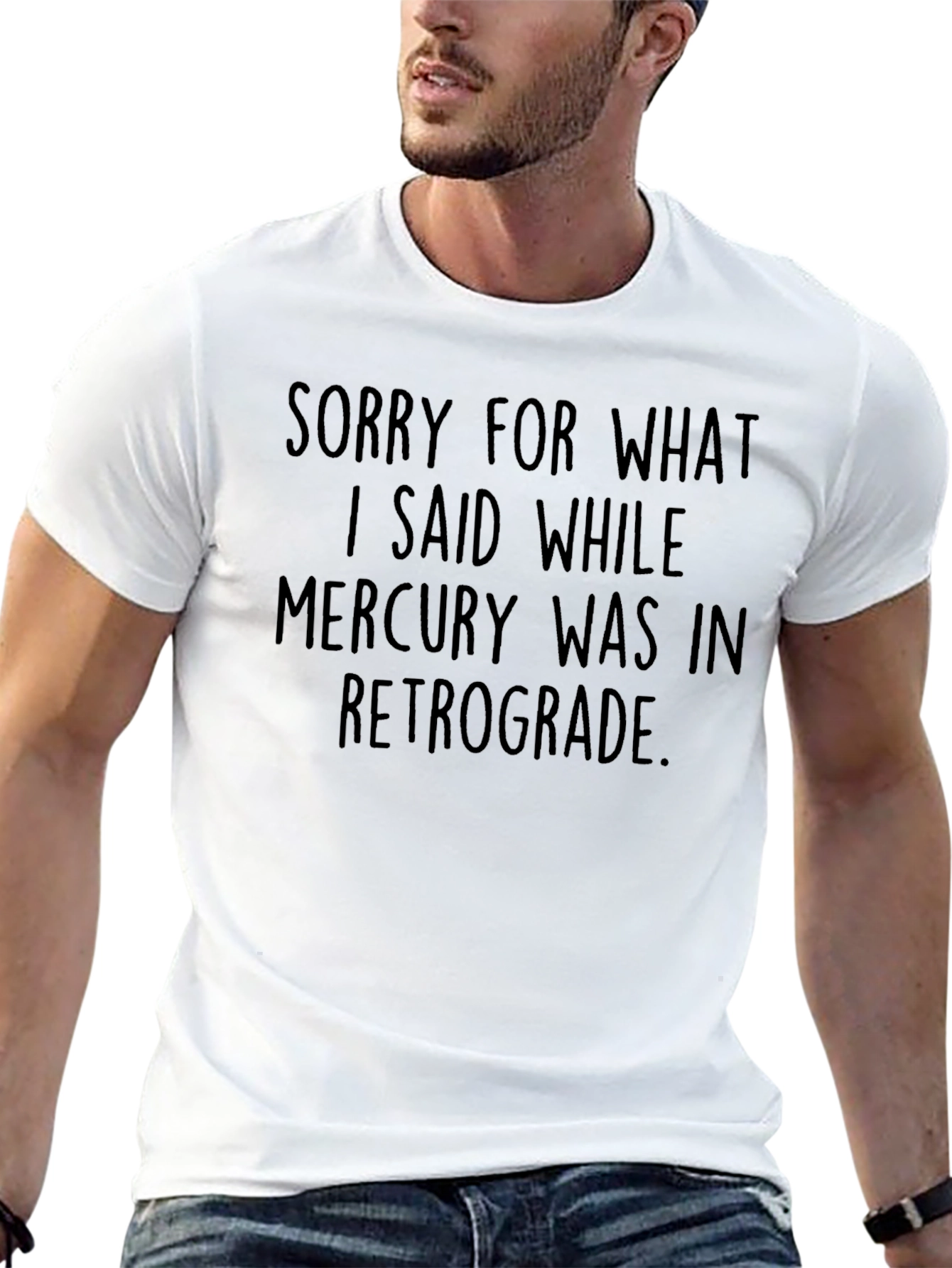 Mercury Retrograde Apology Graphic Tee