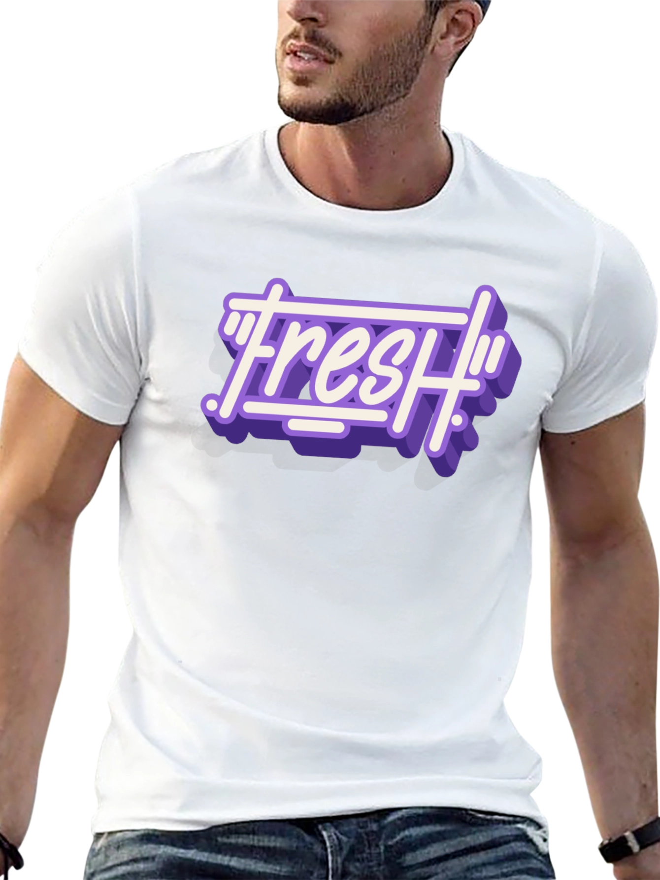 Fresh Graphic Print T-Shirt
