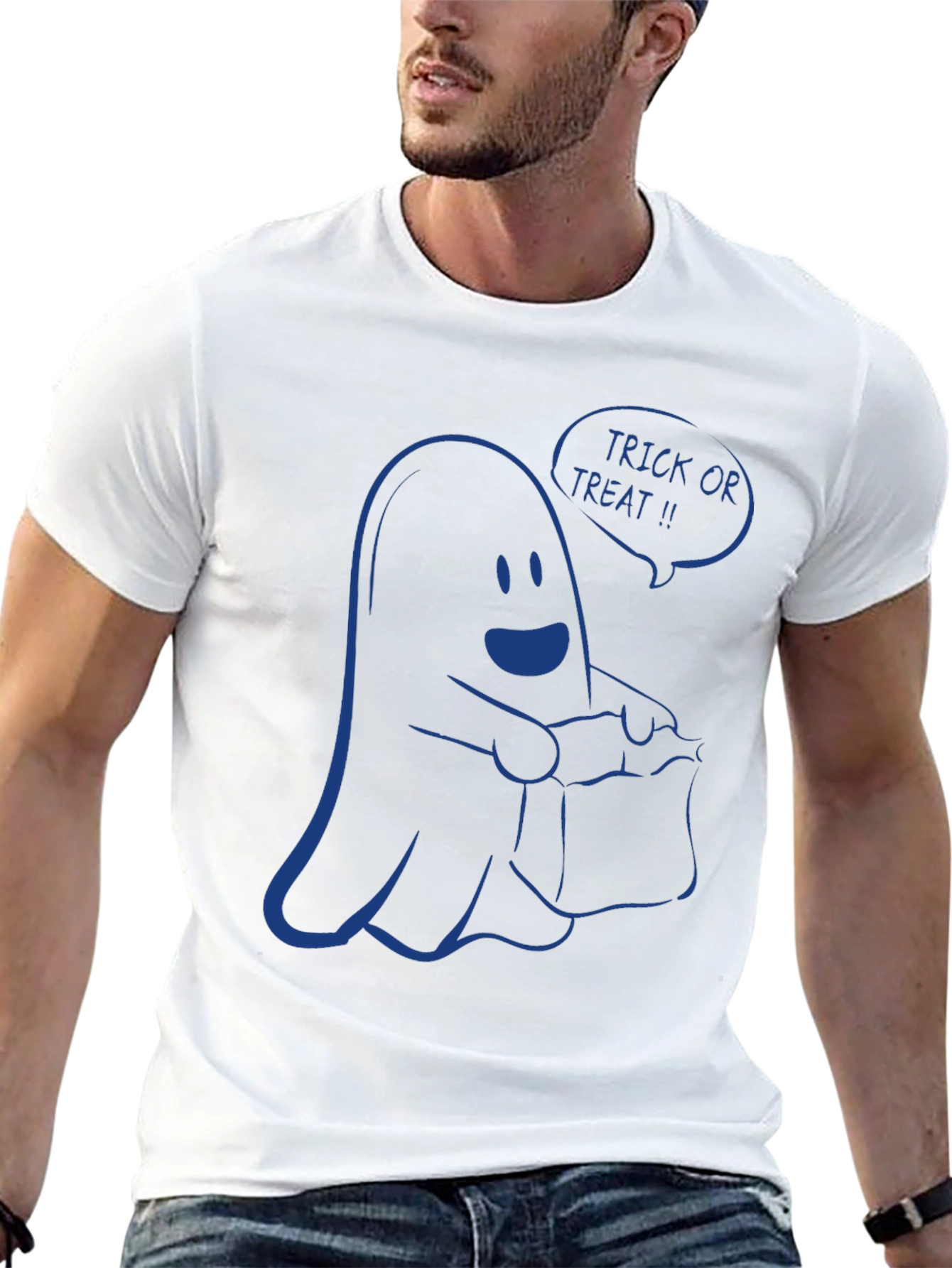 Halloween Ghost Trick or Treat T-Shirt