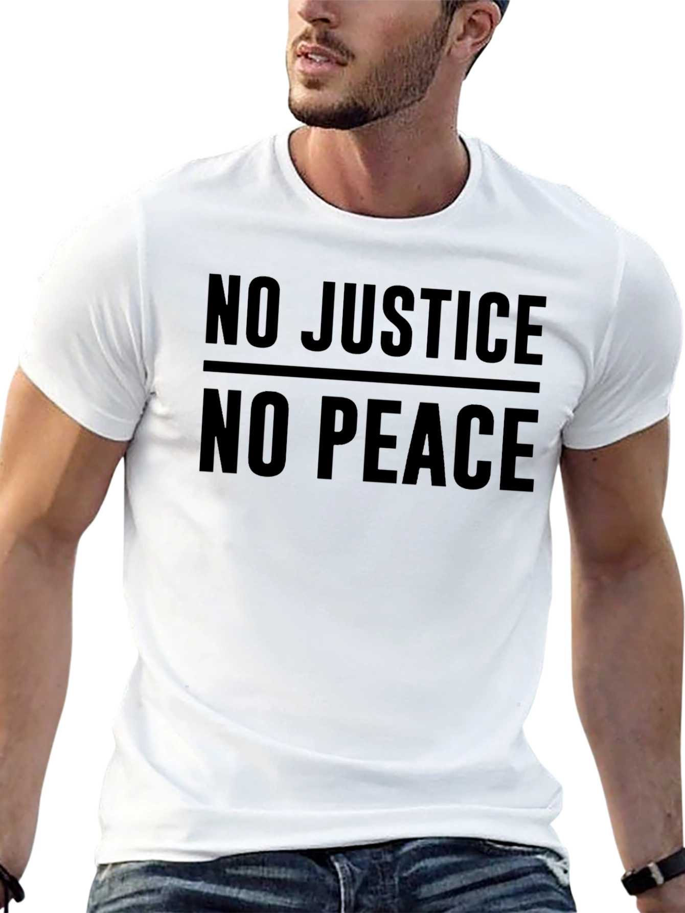 No Justice No Peace Graphic Tee