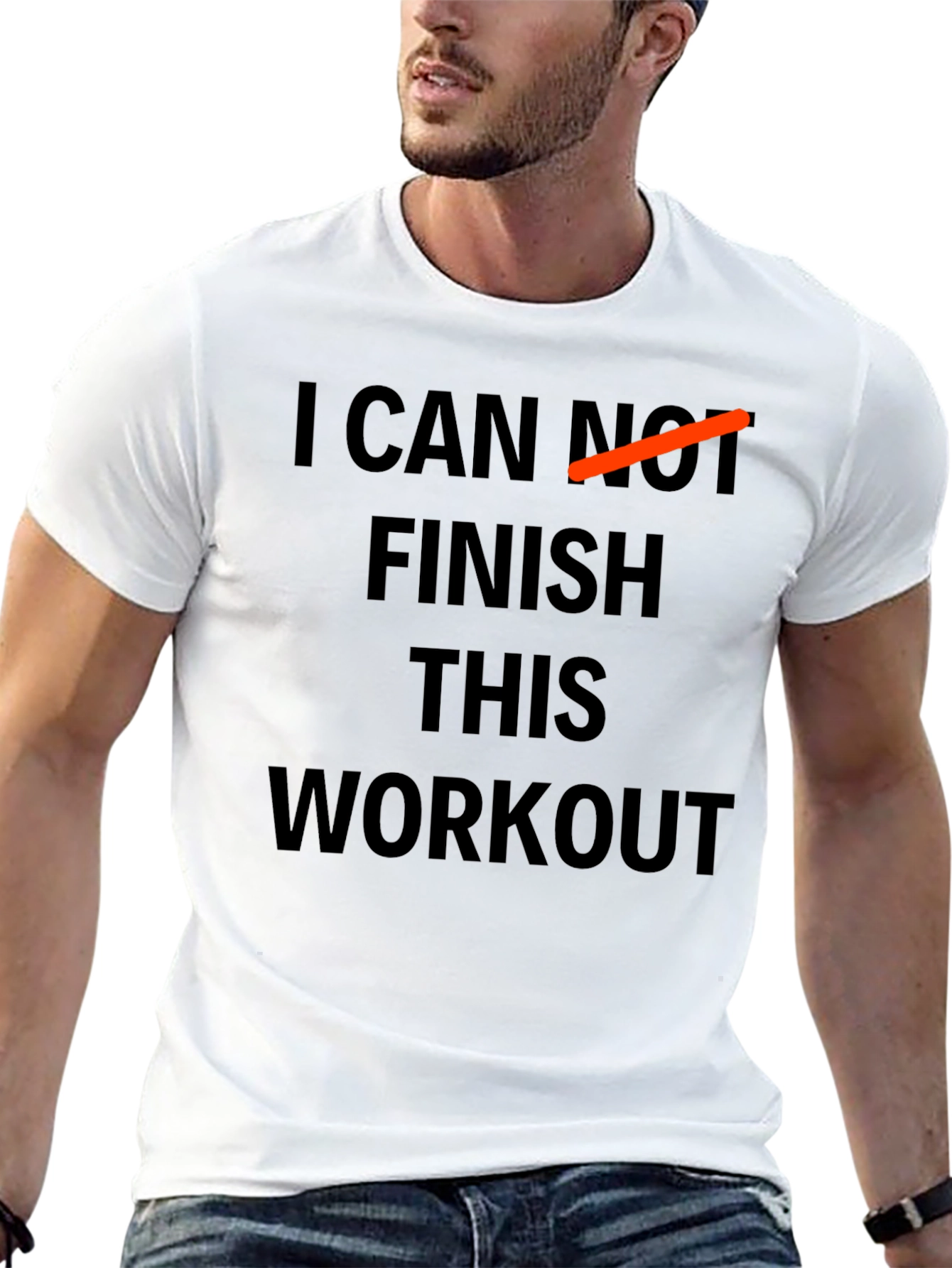 Funny Workout Motivation T-Shirt: I CAN Finish This