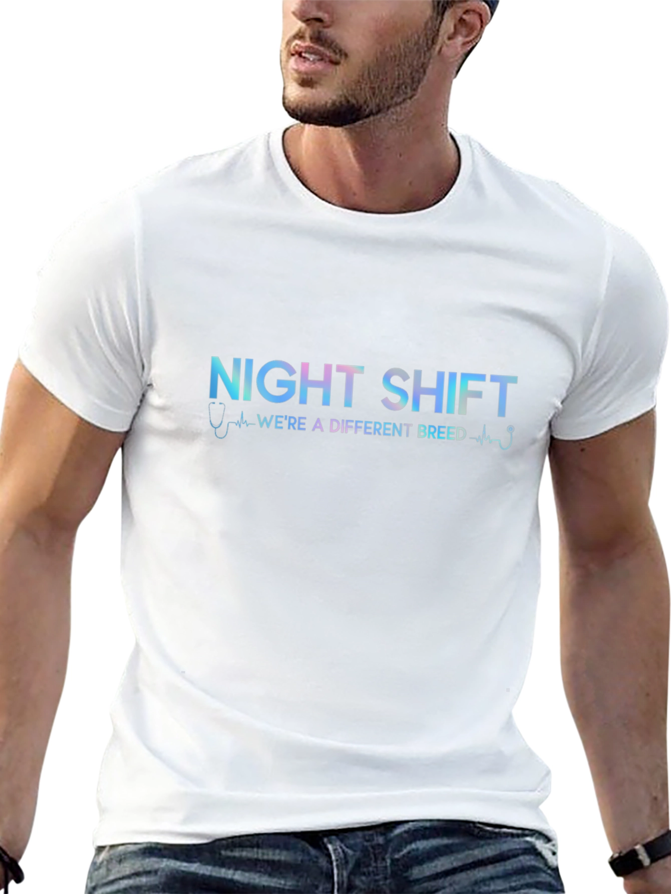 Night Shift Different Breed Black T-Shirt