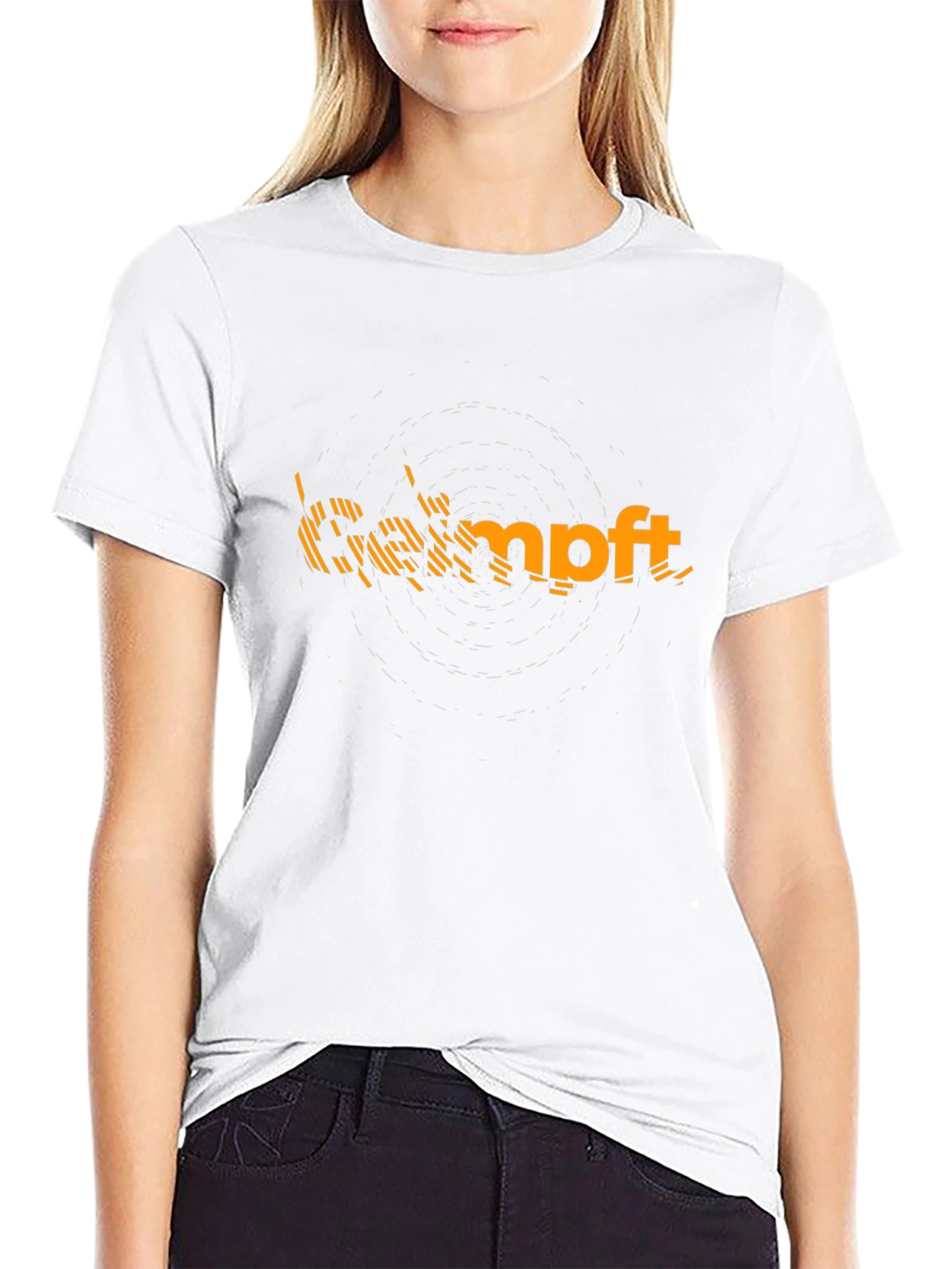 Camft Mens Black Graphic Tee