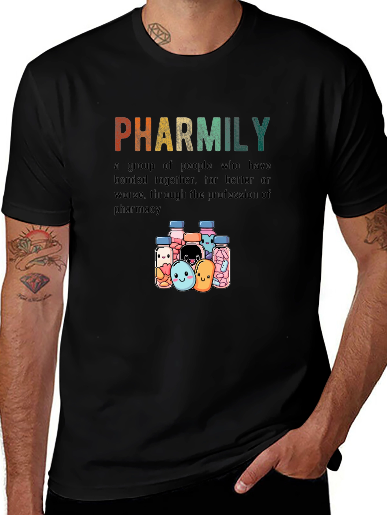 Pharmily T-Shirt - Pharmacy Profession Apparel