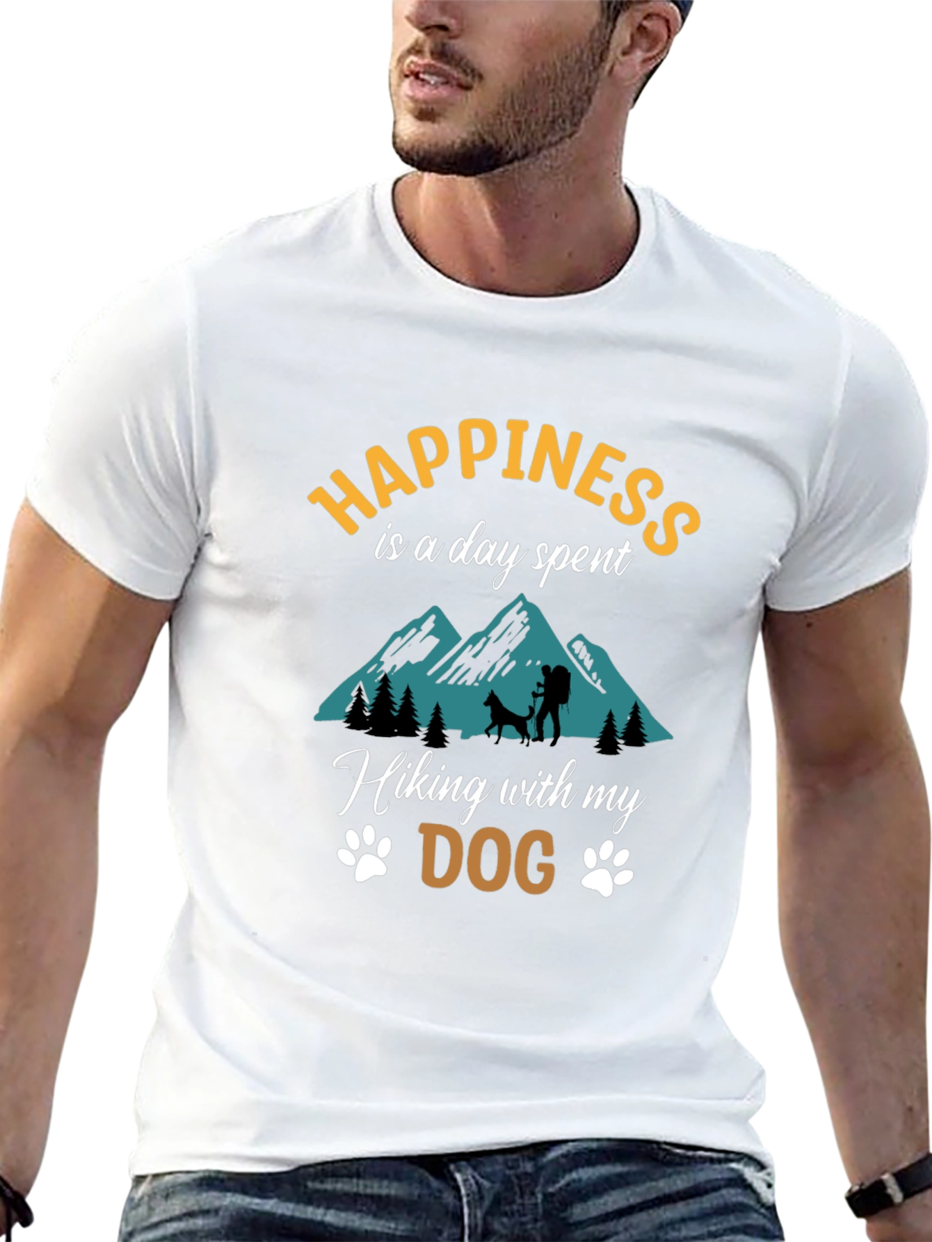 Hiking With My Dog T-Shirt