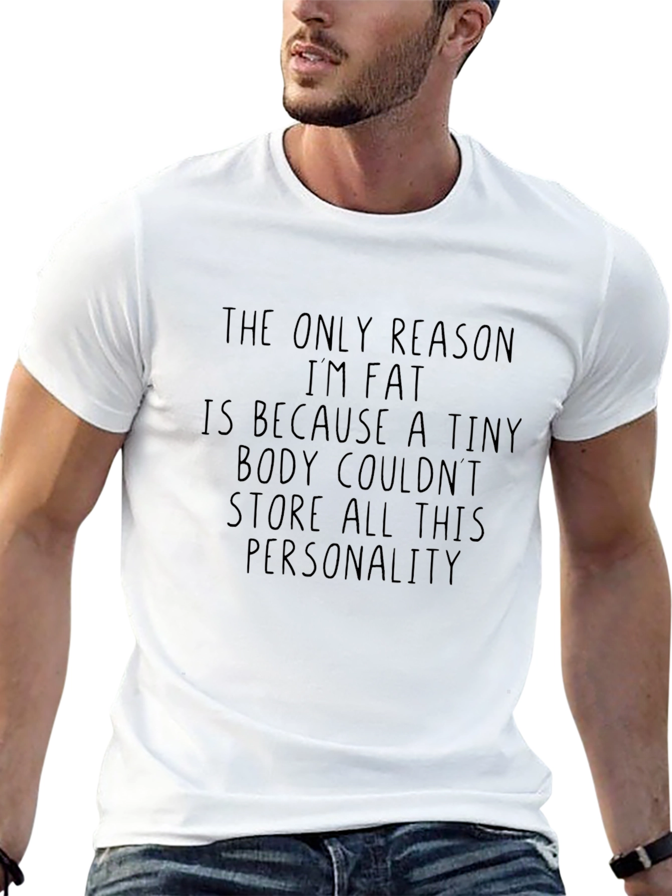 Funny Personality Black T-Shirt