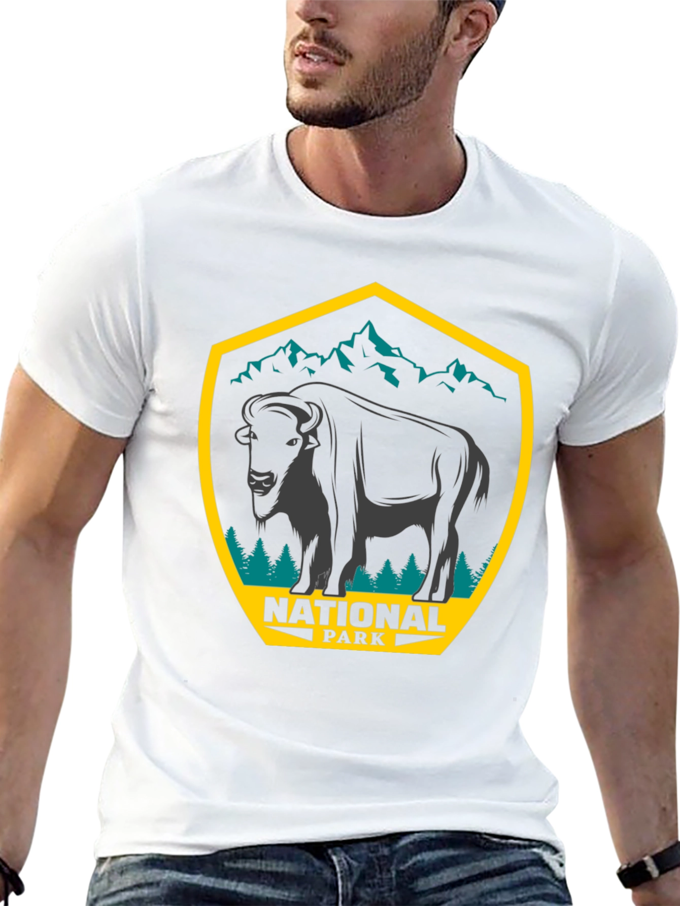 National Park Buffalo Graphic Tee