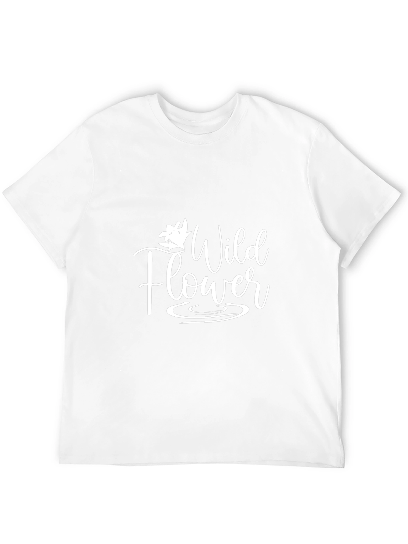Wild Flower Graphic Tee - Black T-Shirt
