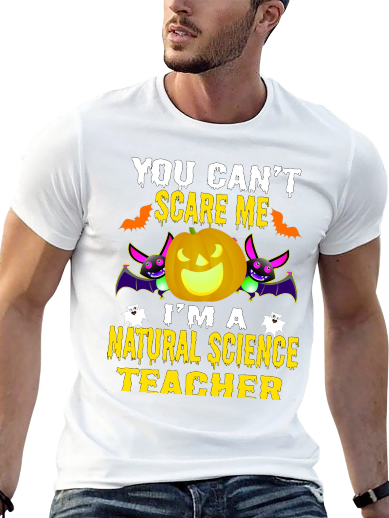Natural Science Teacher Halloween T-Shirt