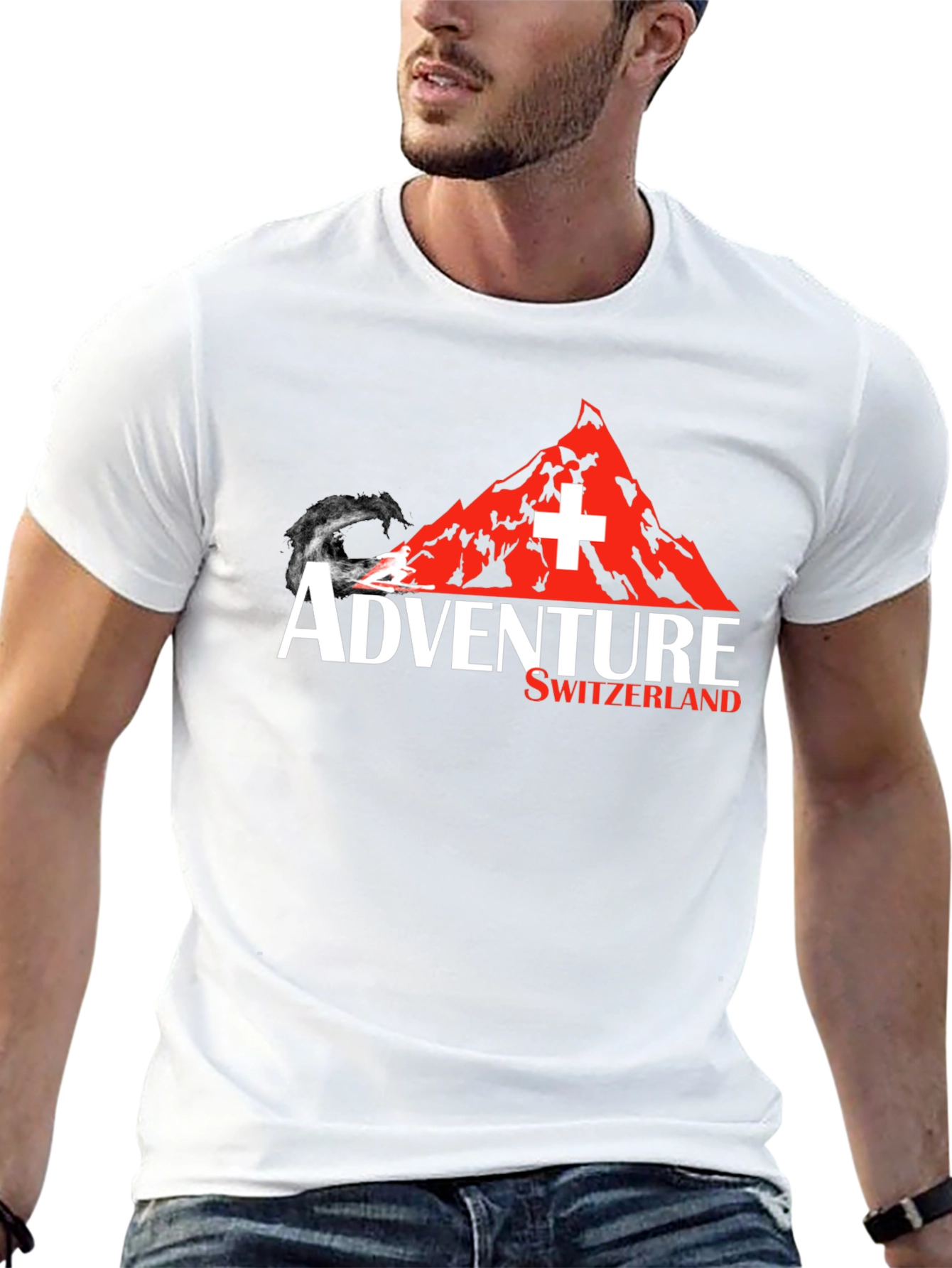 Adventure Switzerland Graphic T-Shirt