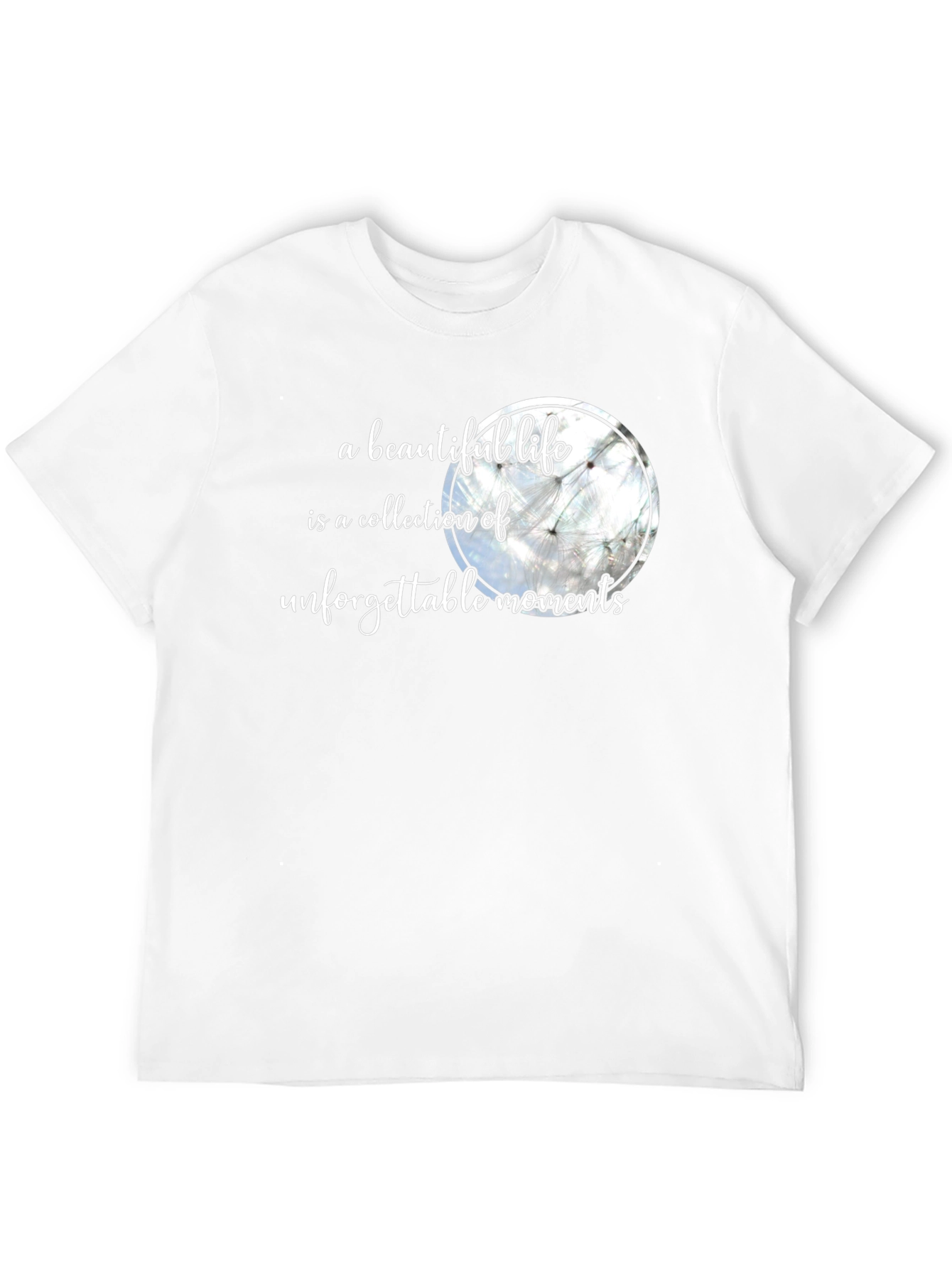 Beautiful Life Graphic Tee - Black Unisex T-Shirt