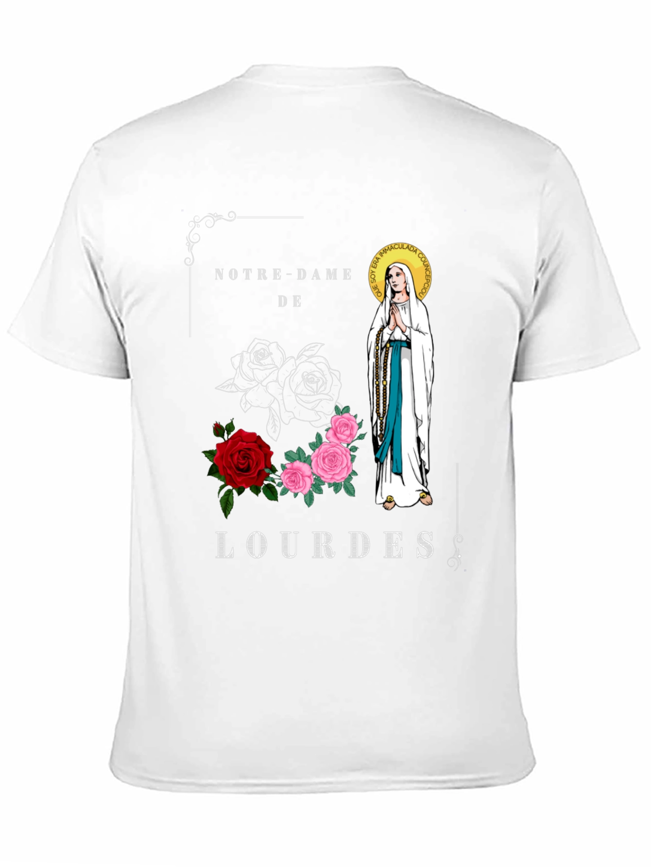Notre-Dame de Lourdes Graphic T-Shirt