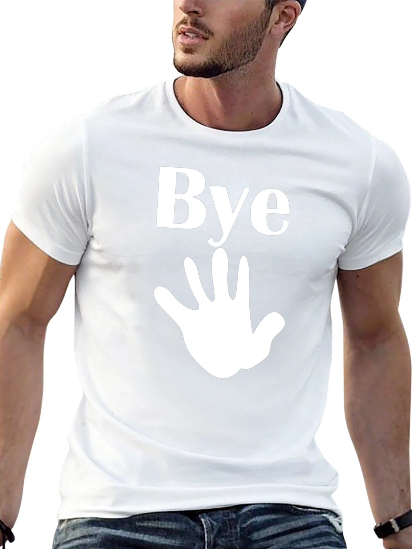 Bye Felicia Graphic Tee - Black Cotton Blend