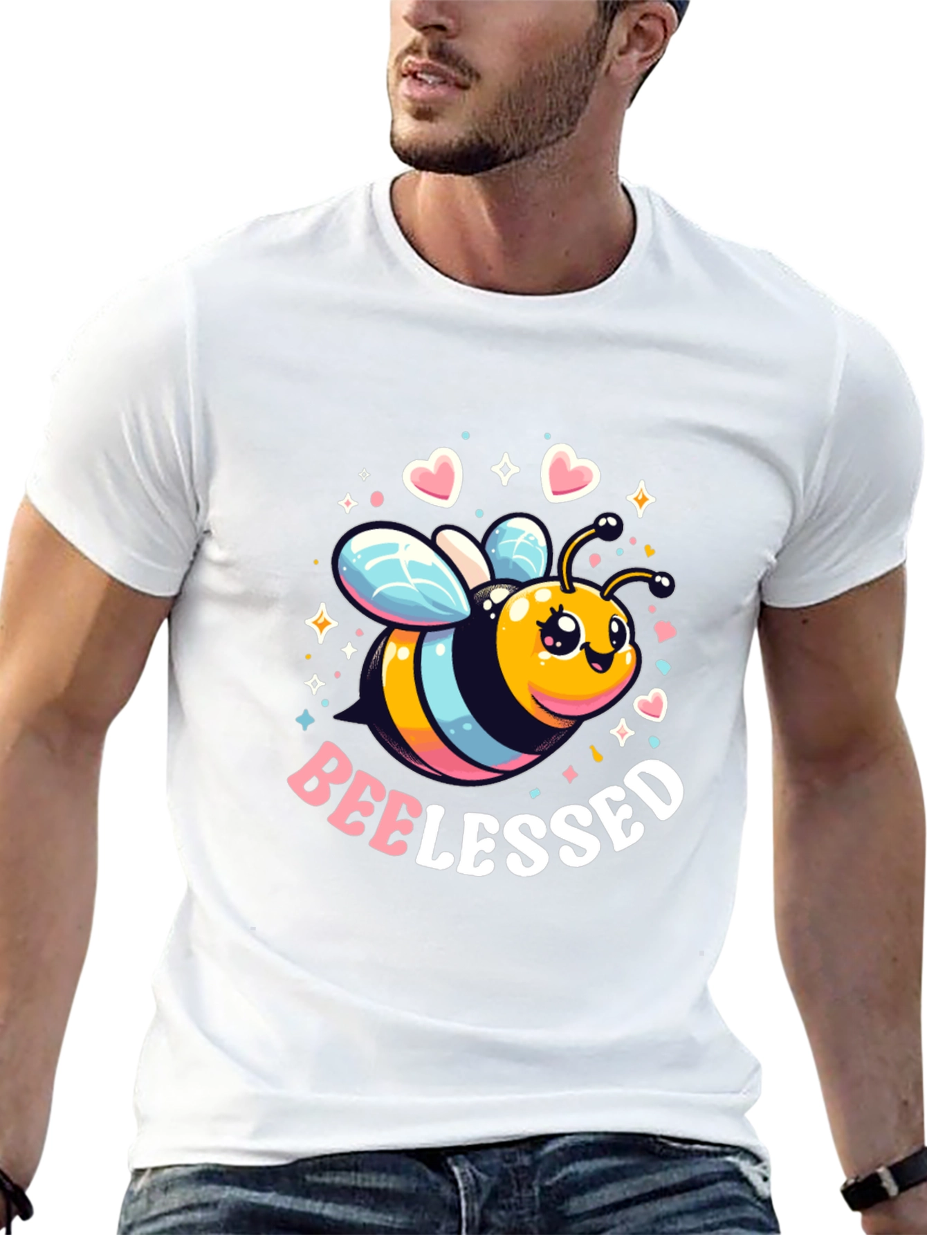 Bee-Lessed Graphic T-Shirt