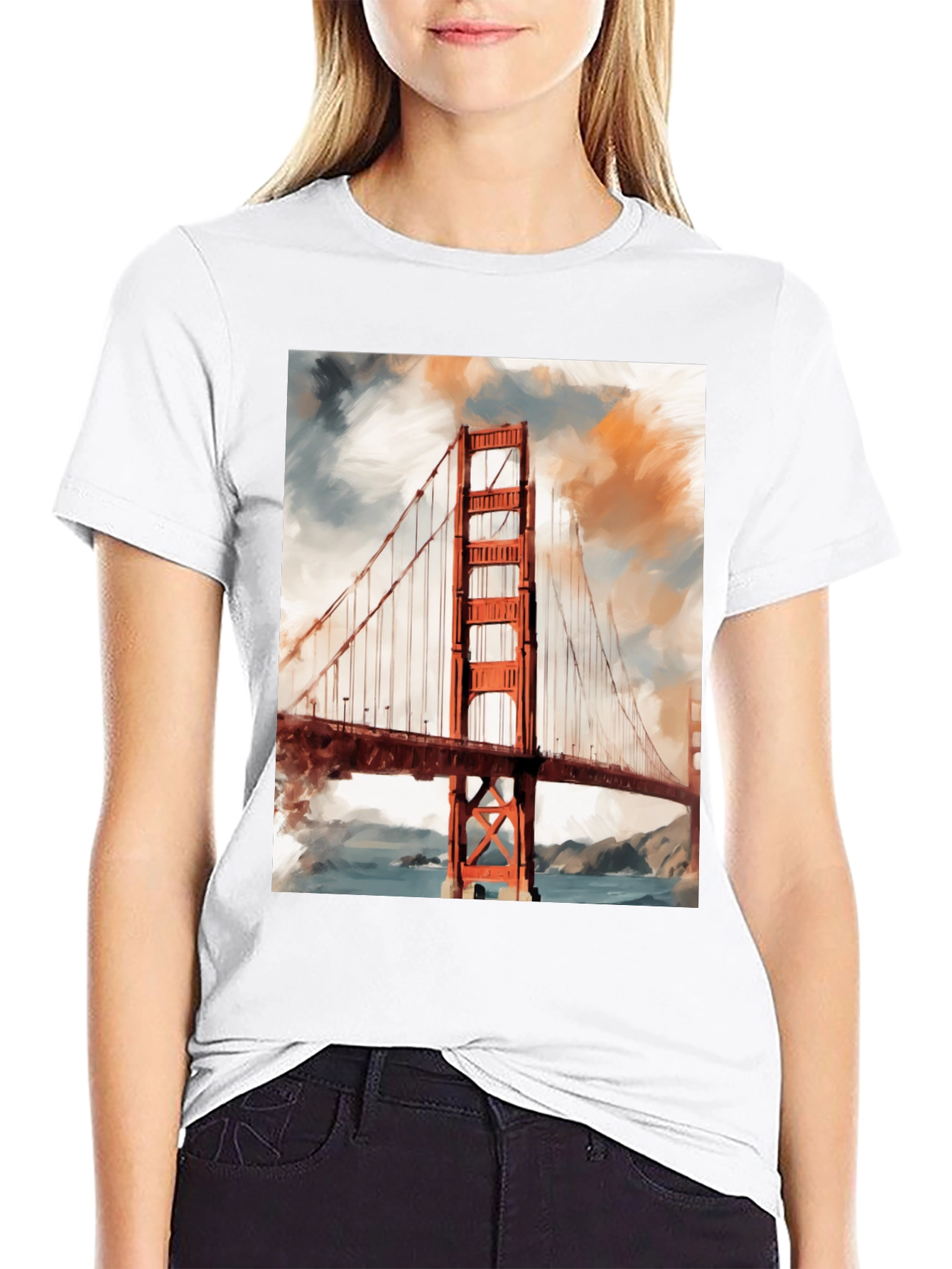 Golden Gate Bridge Graphic Tee