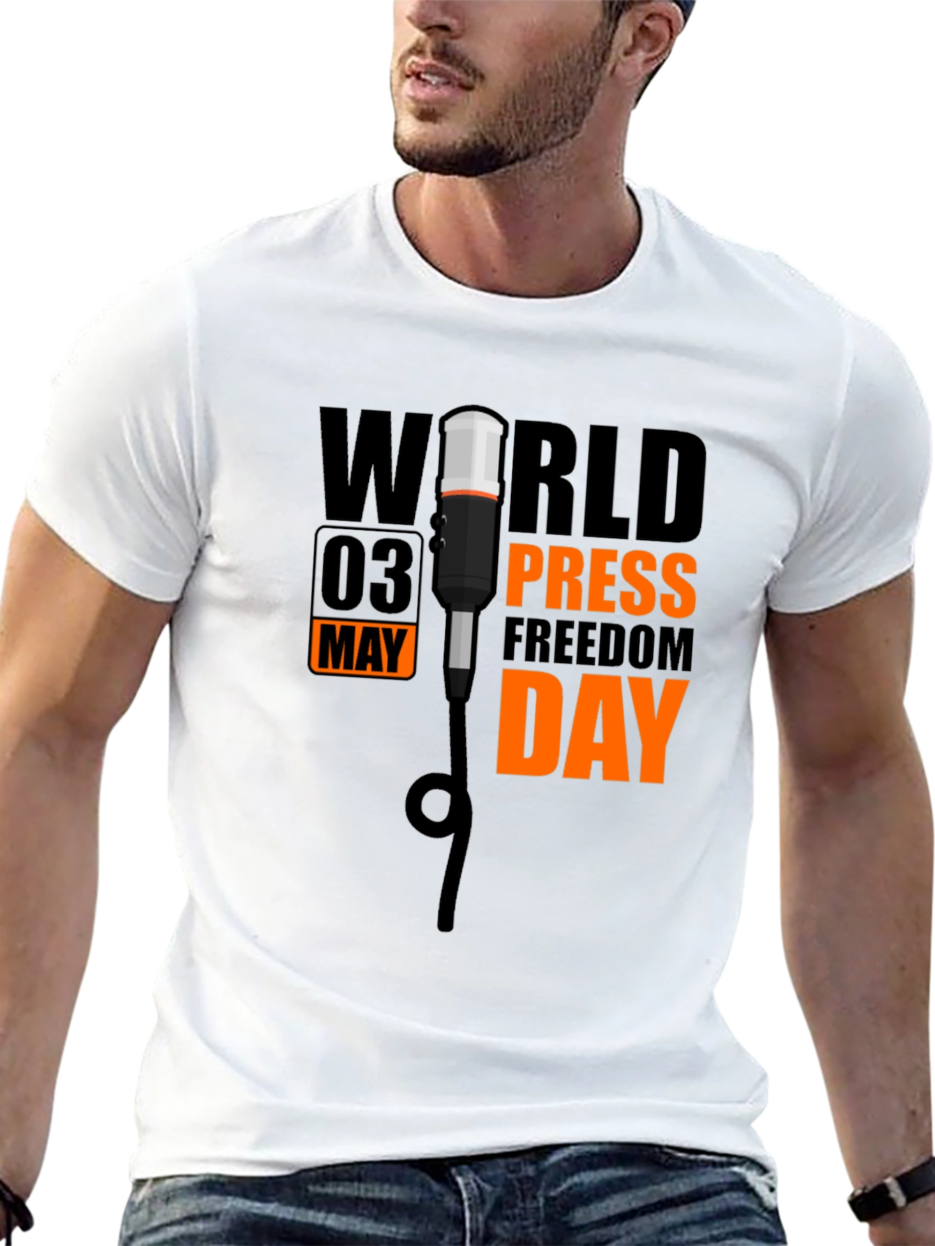 World Press Freedom Day Graphic T-Shirt