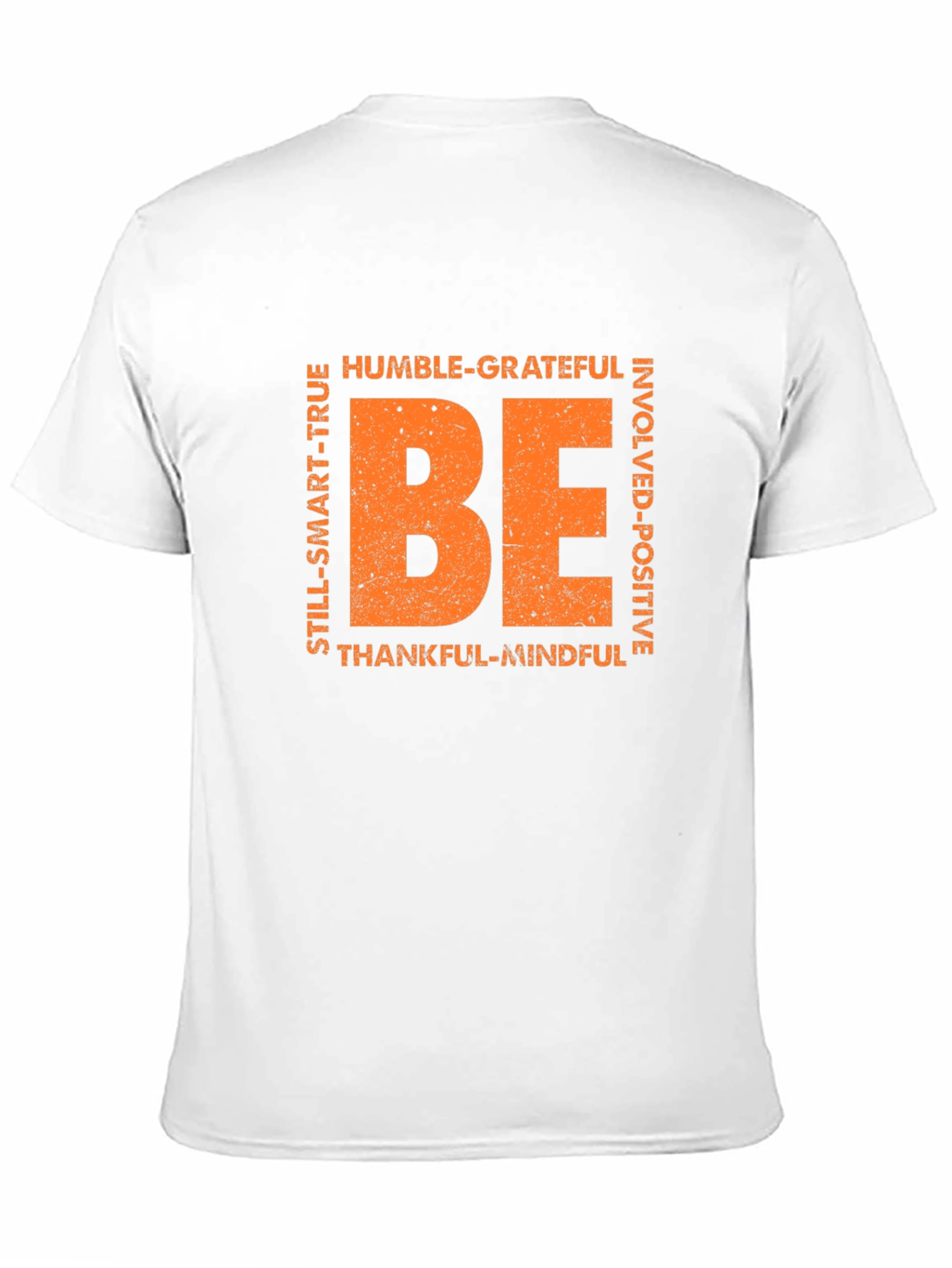 Inspirational BE Positive Graphic T-Shirt - Soft Cotton Tee