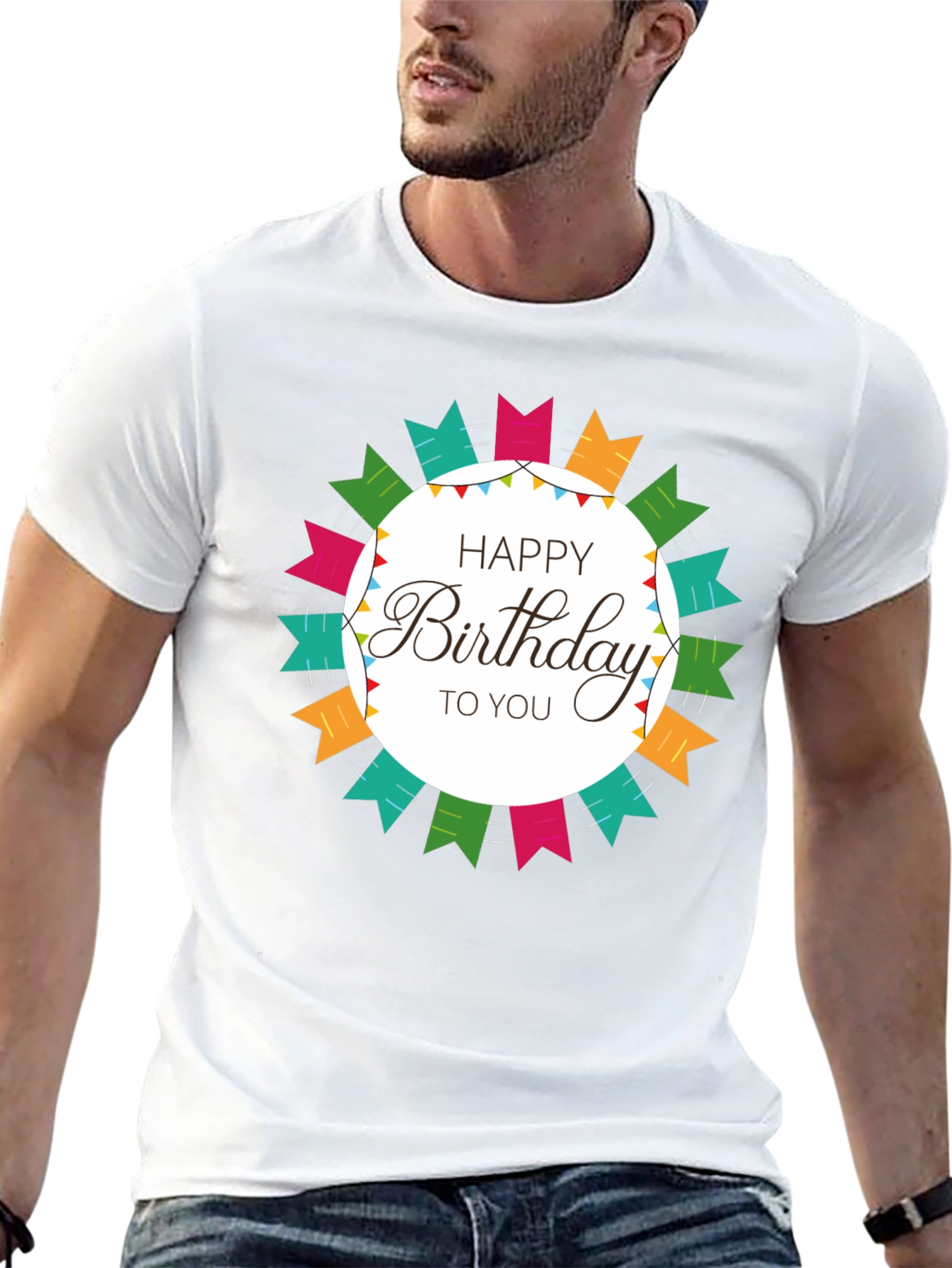 Happy Birthday T-Shirt: Festive Party Celebration
