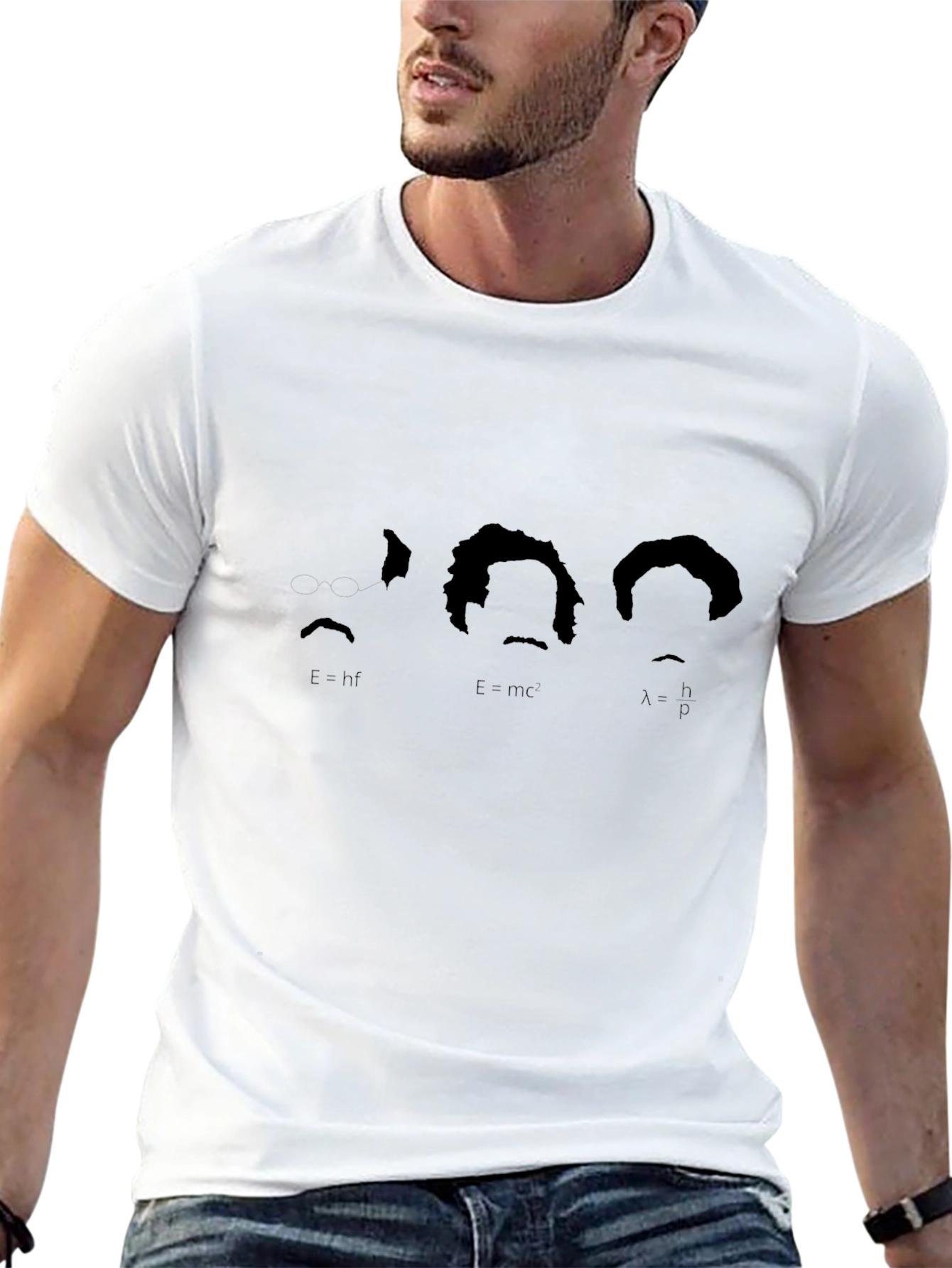 Science Icons Tee - Physics Formulas T-Shirt