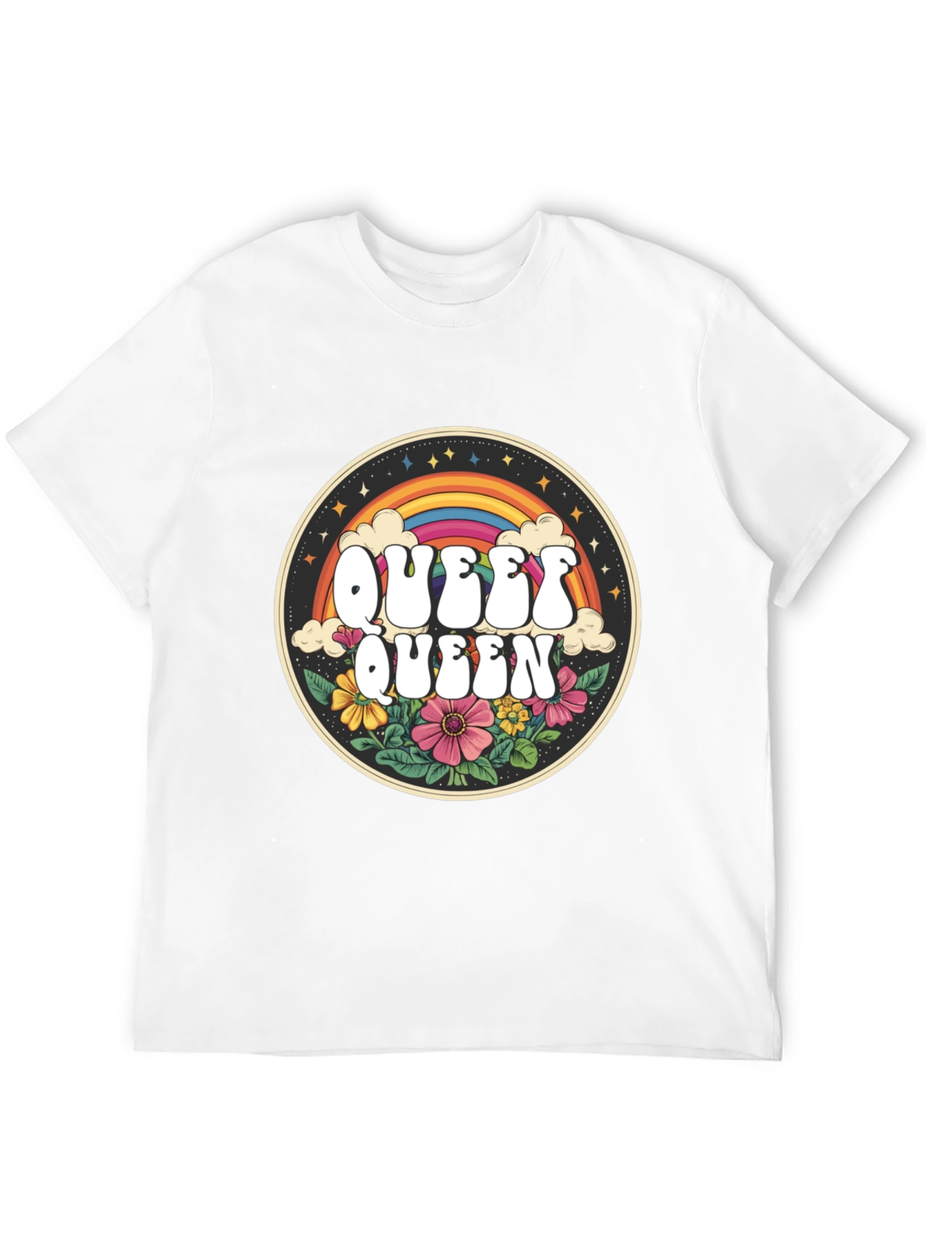 Queer Queen Retro Graphic T-Shirt