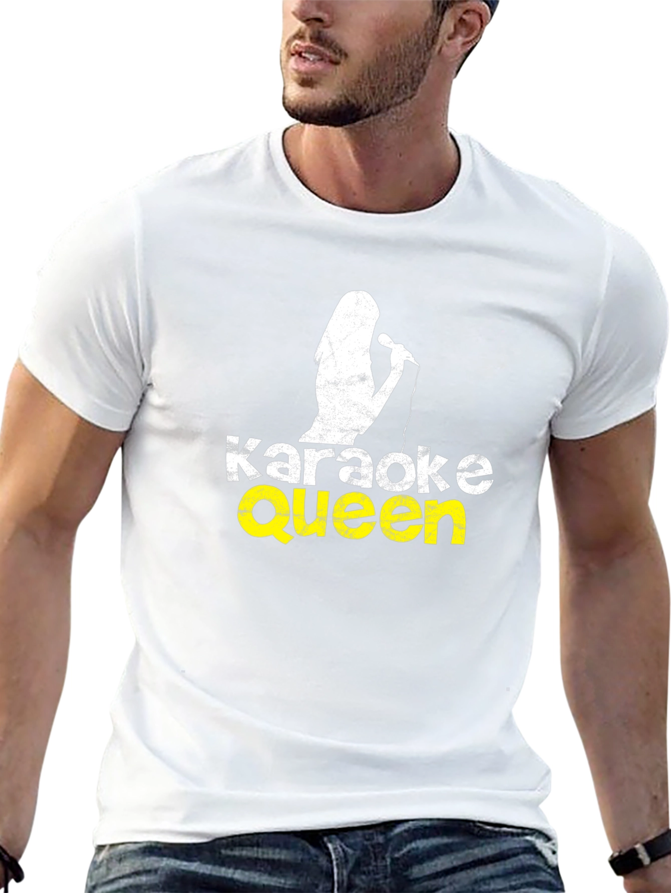 Karaoke Queen Black T-Shirt
