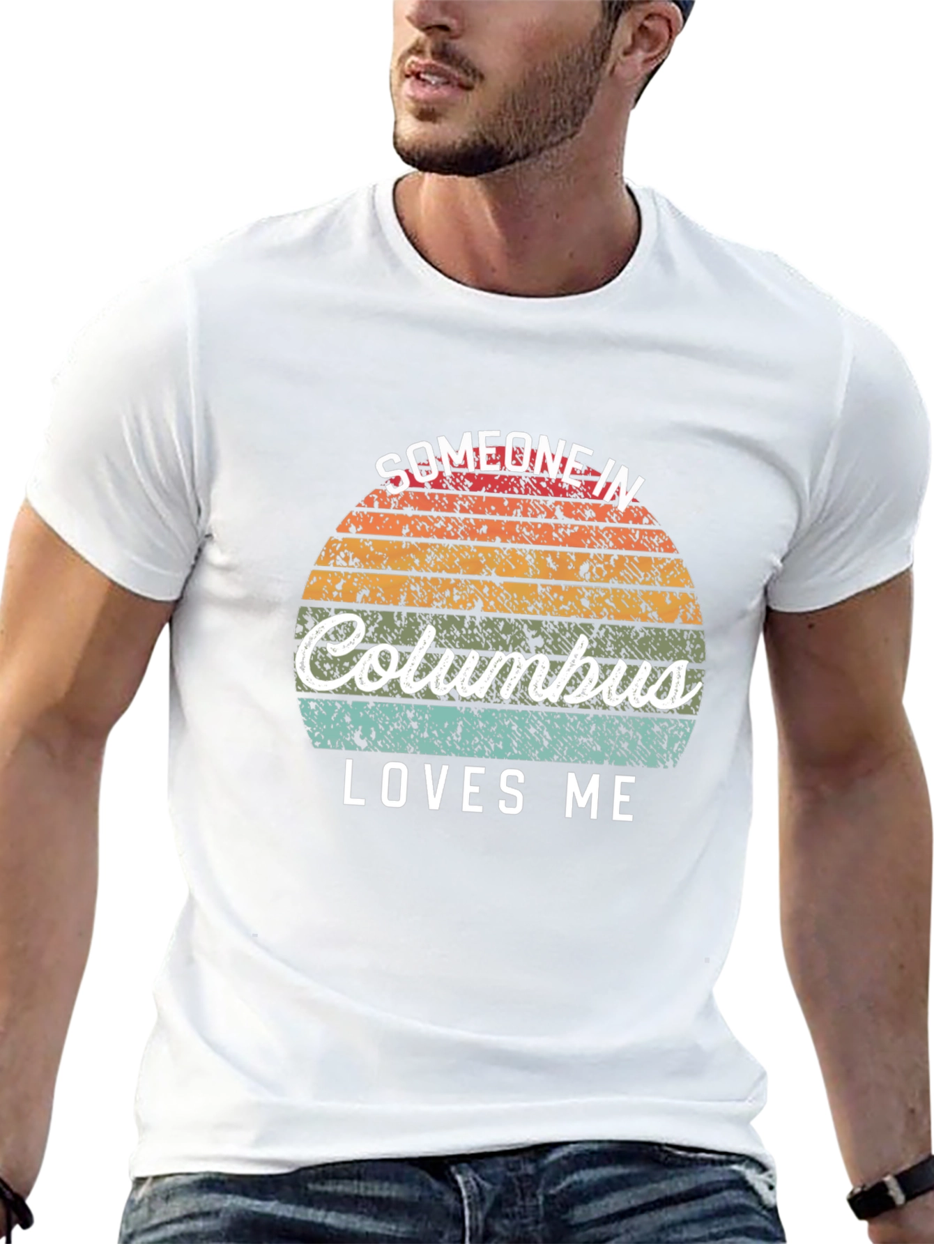 Columbus Loves Me Graphic T-Shirt