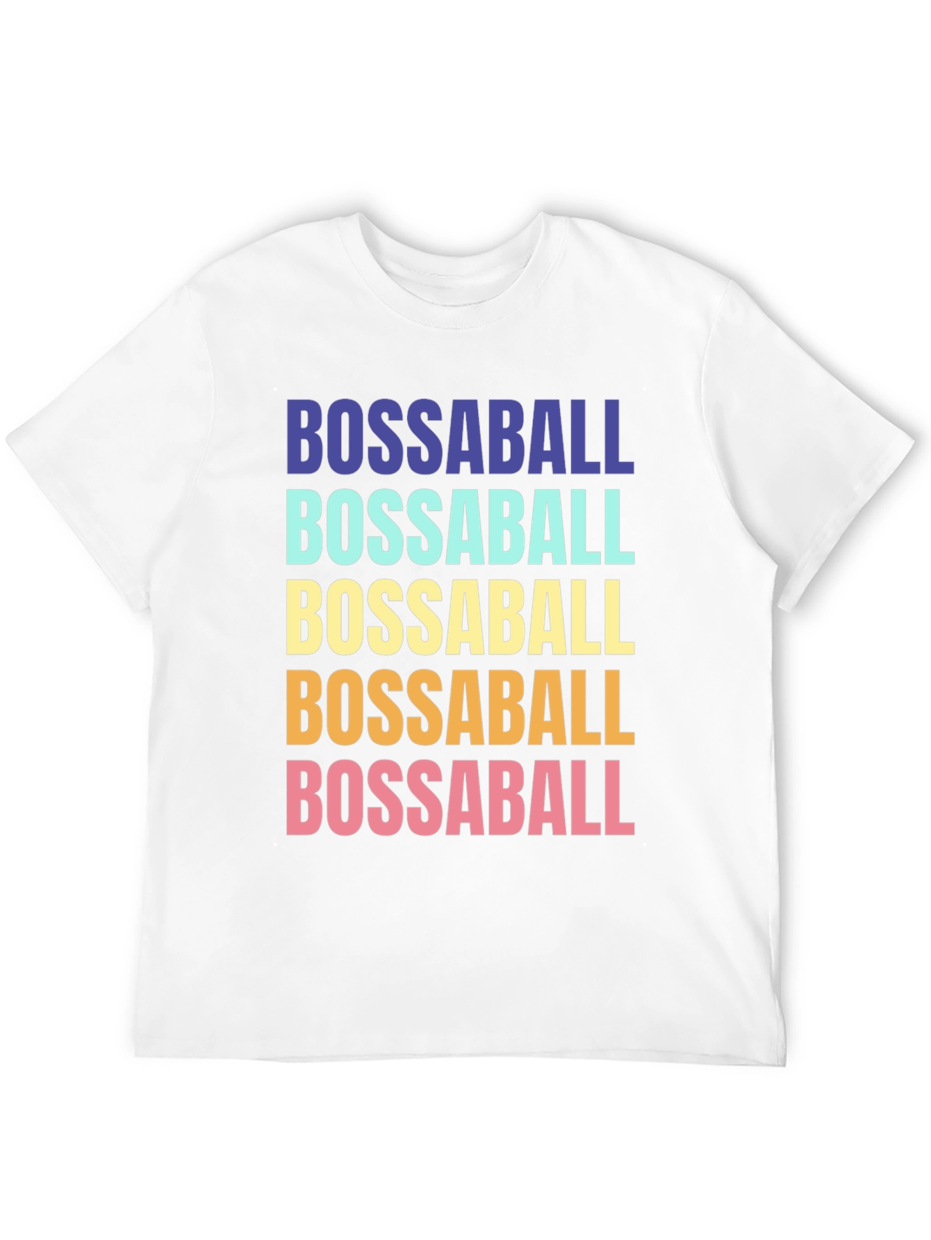 Retro Bossaball Graphic T-Shirt - Cool Sports Tee