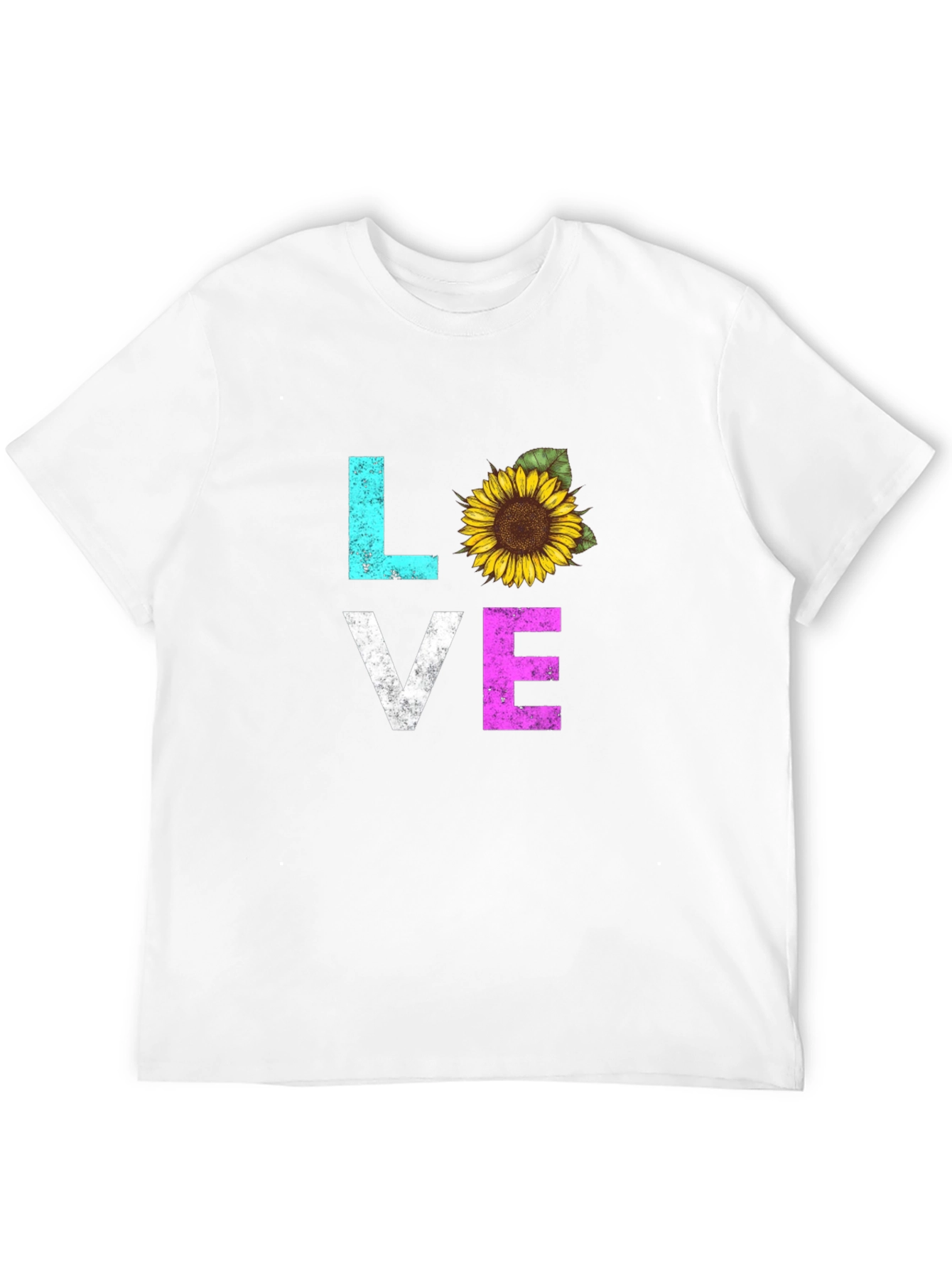 Love Sunflower Graphic T-Shirt